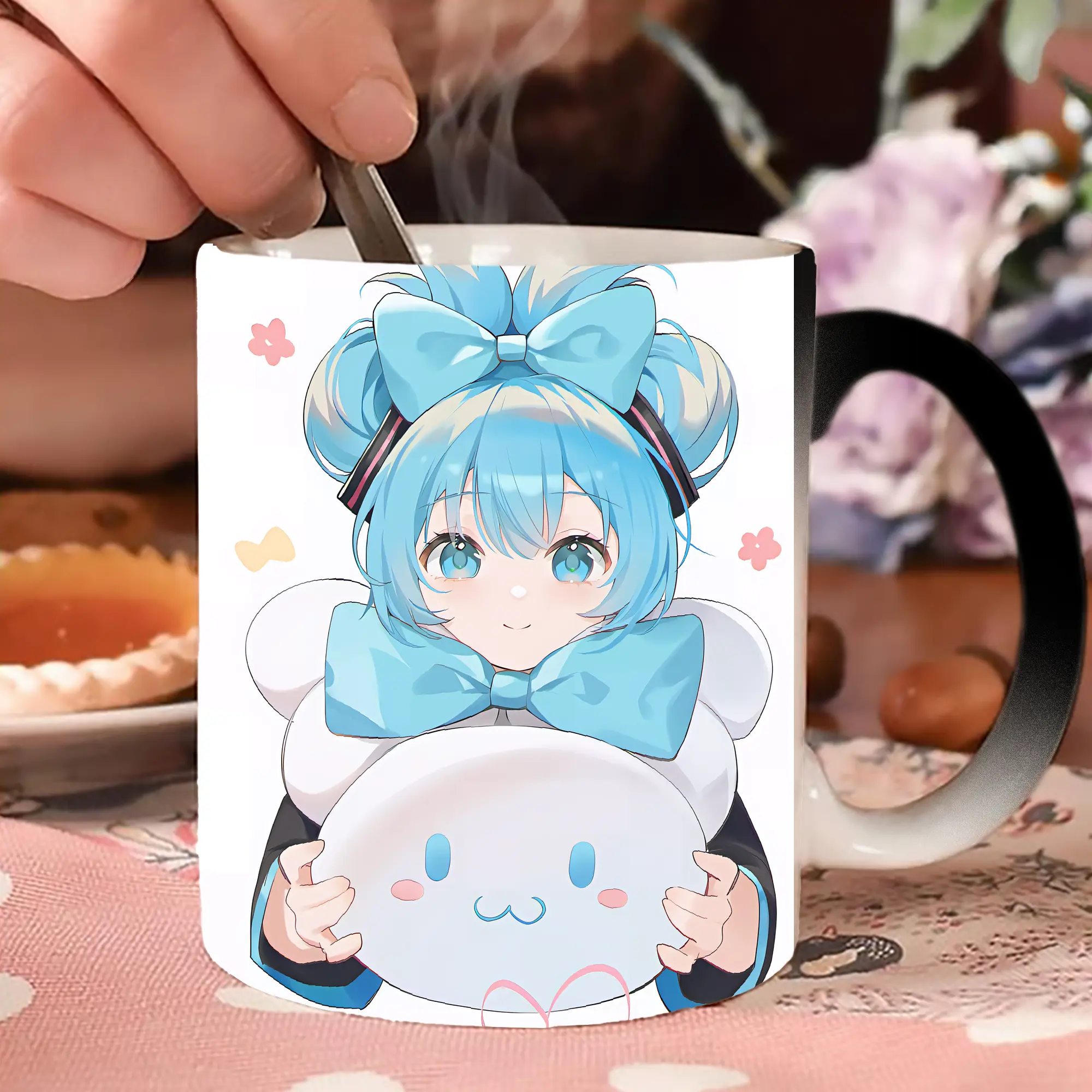 初音ミク 可愛いリボンモチーフ ゆるふわぬいぐるみ オリジナルデザイン