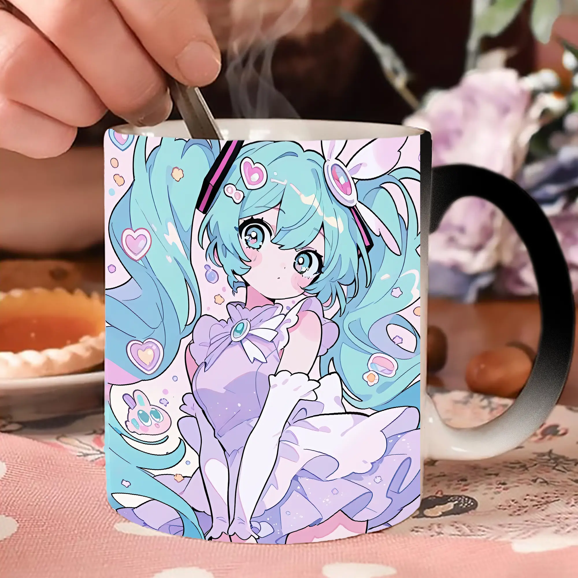 初音ミクハートモチーフ ガーリースタイル 可愛いオリジナルデザイン