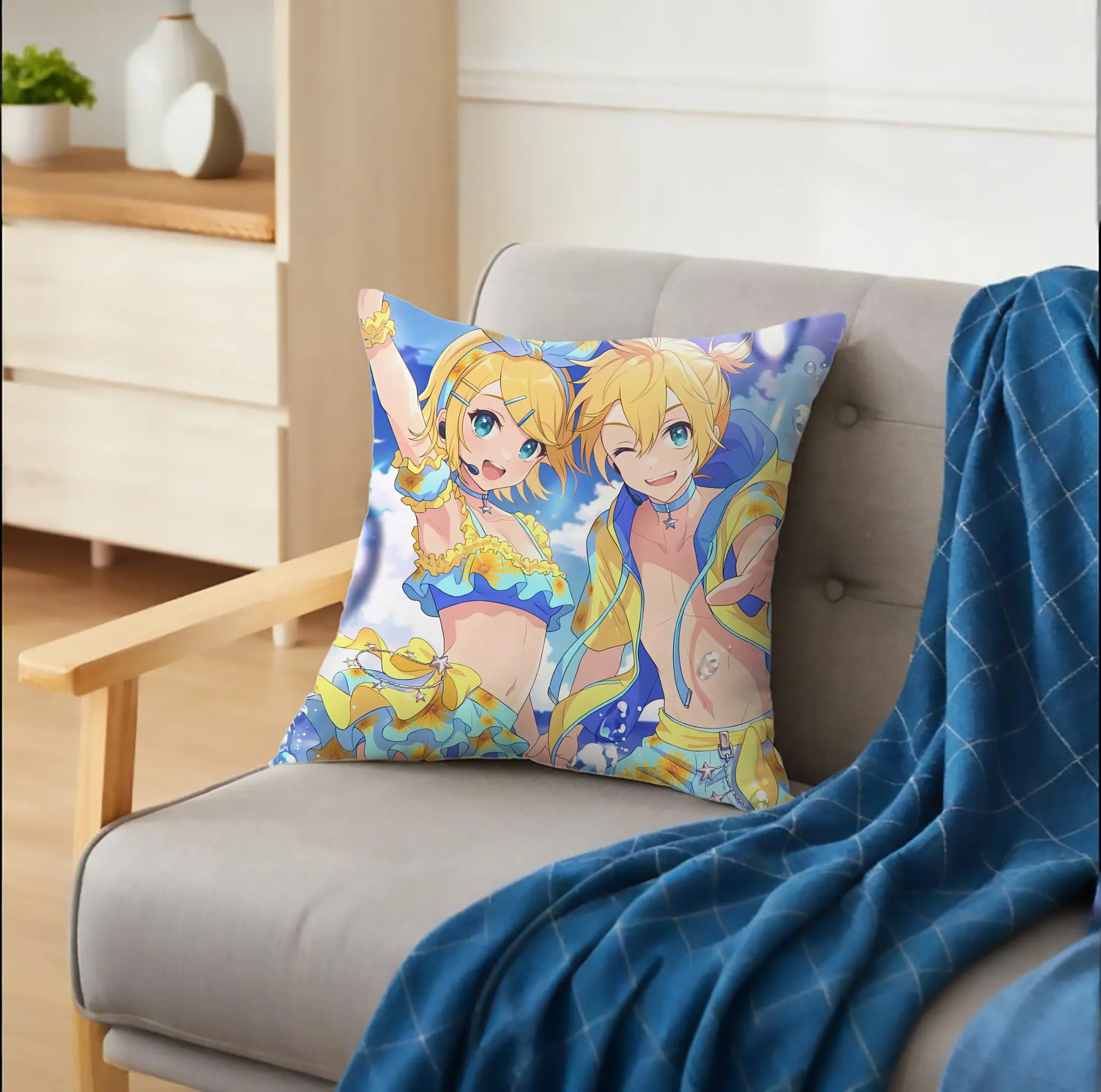 鏡音リン・レン サマー風 清涼感 オリジナルデザイン