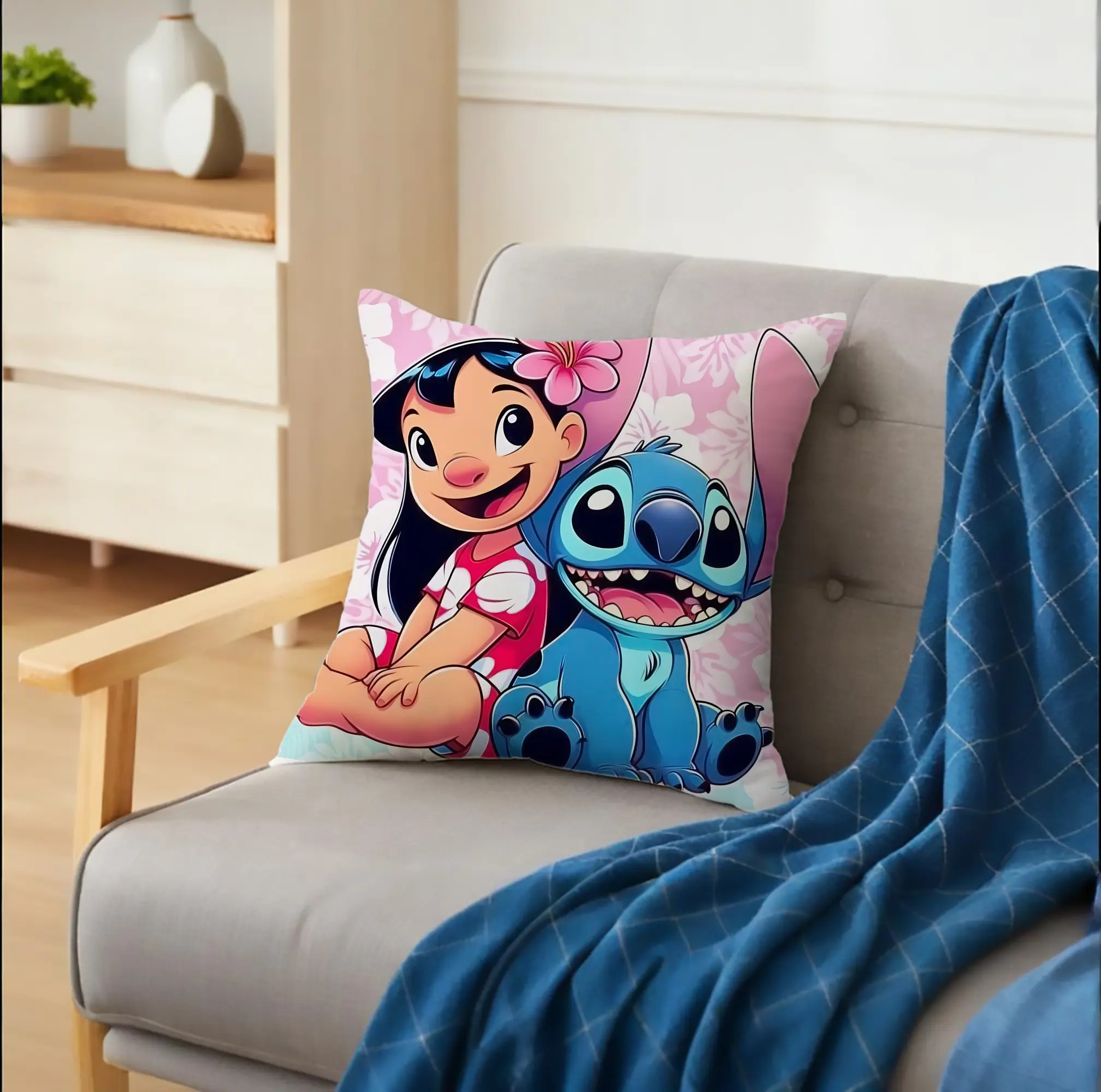 ディズニー スティッチ リロ フラワー オリジナルデザイン