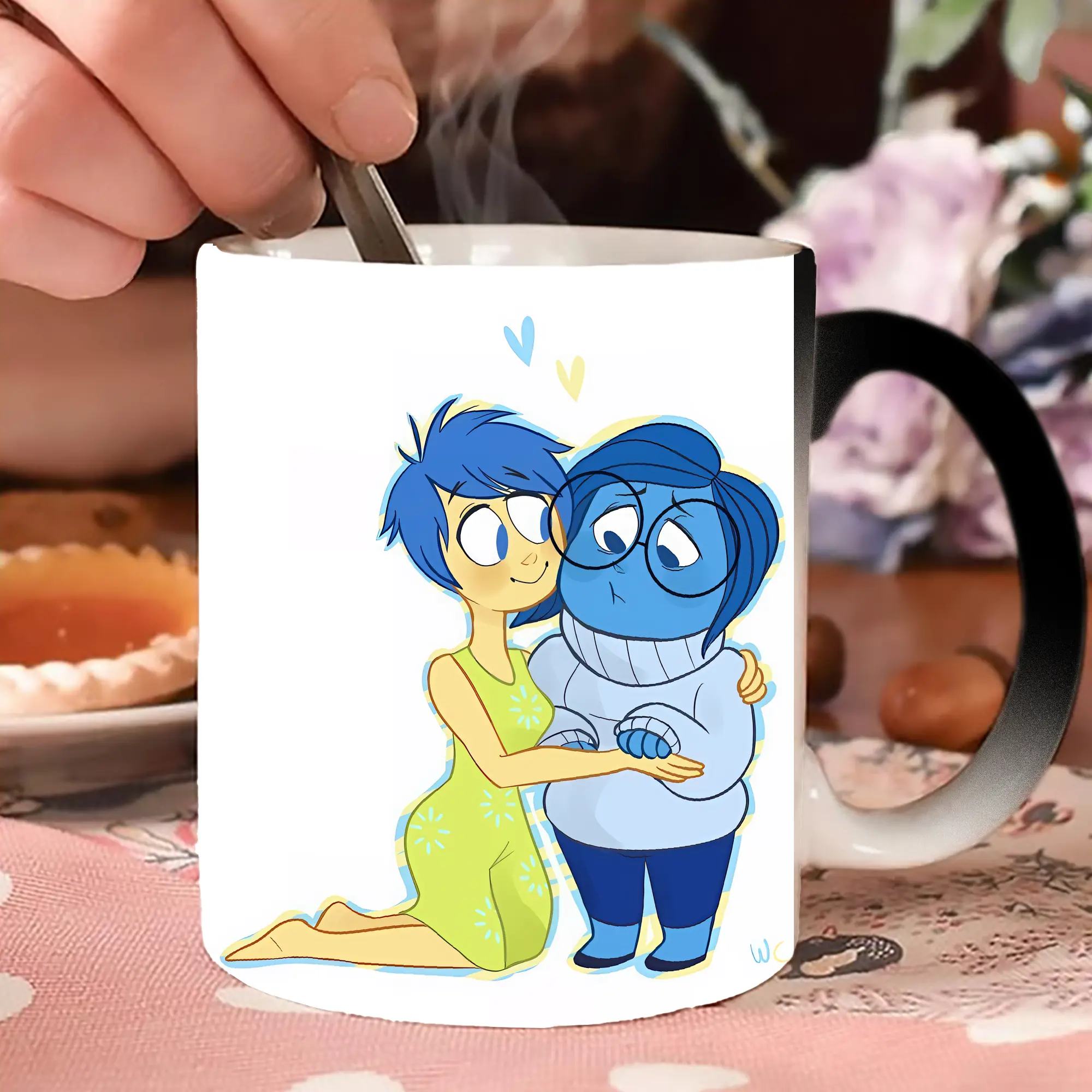 ディズニー インサイド ジョイ サッド 抱き合い ロマンティック オリジナルデザイン