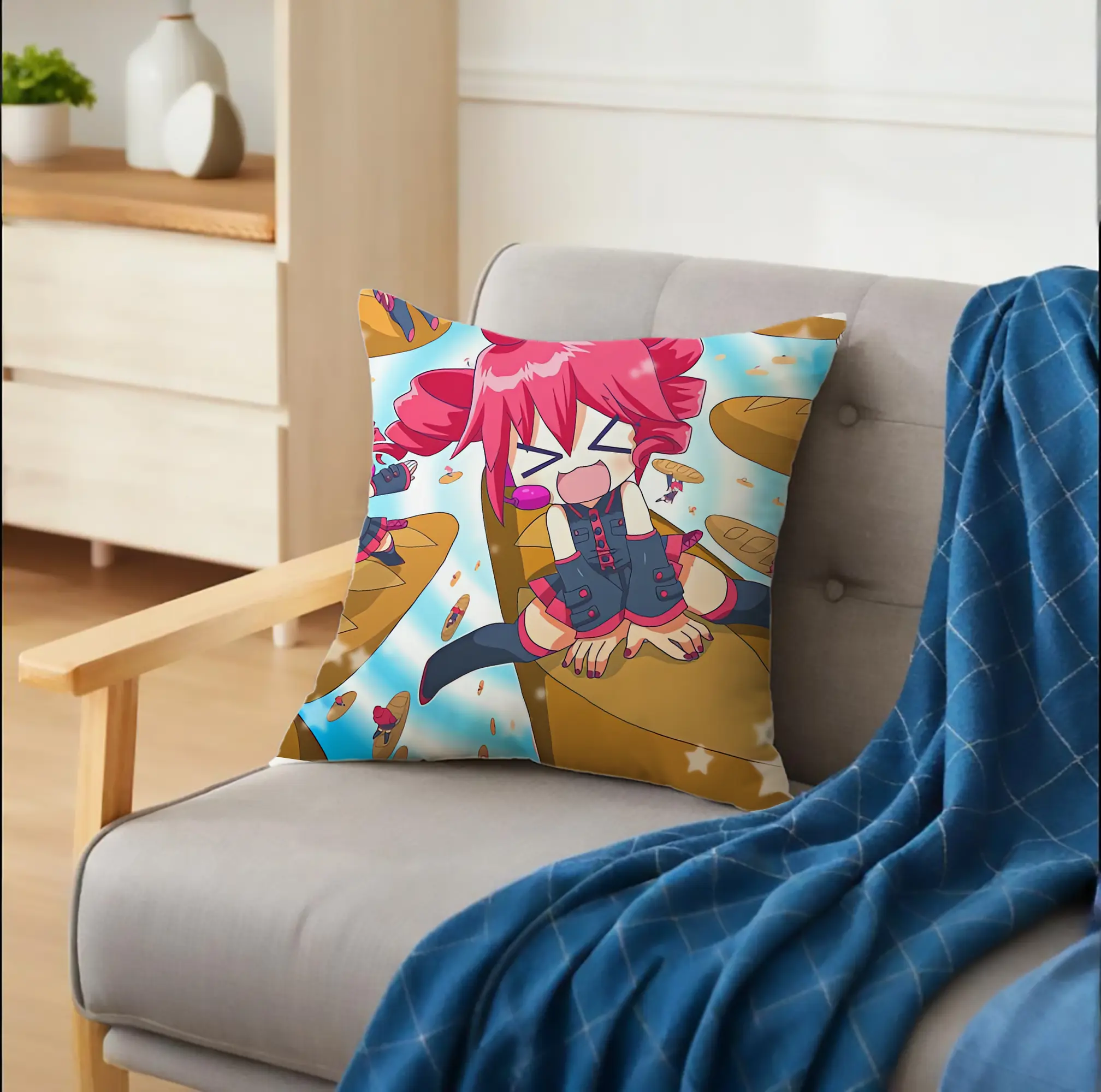 重音テト 星モチーフ パン 元気 オリジナルデザイン