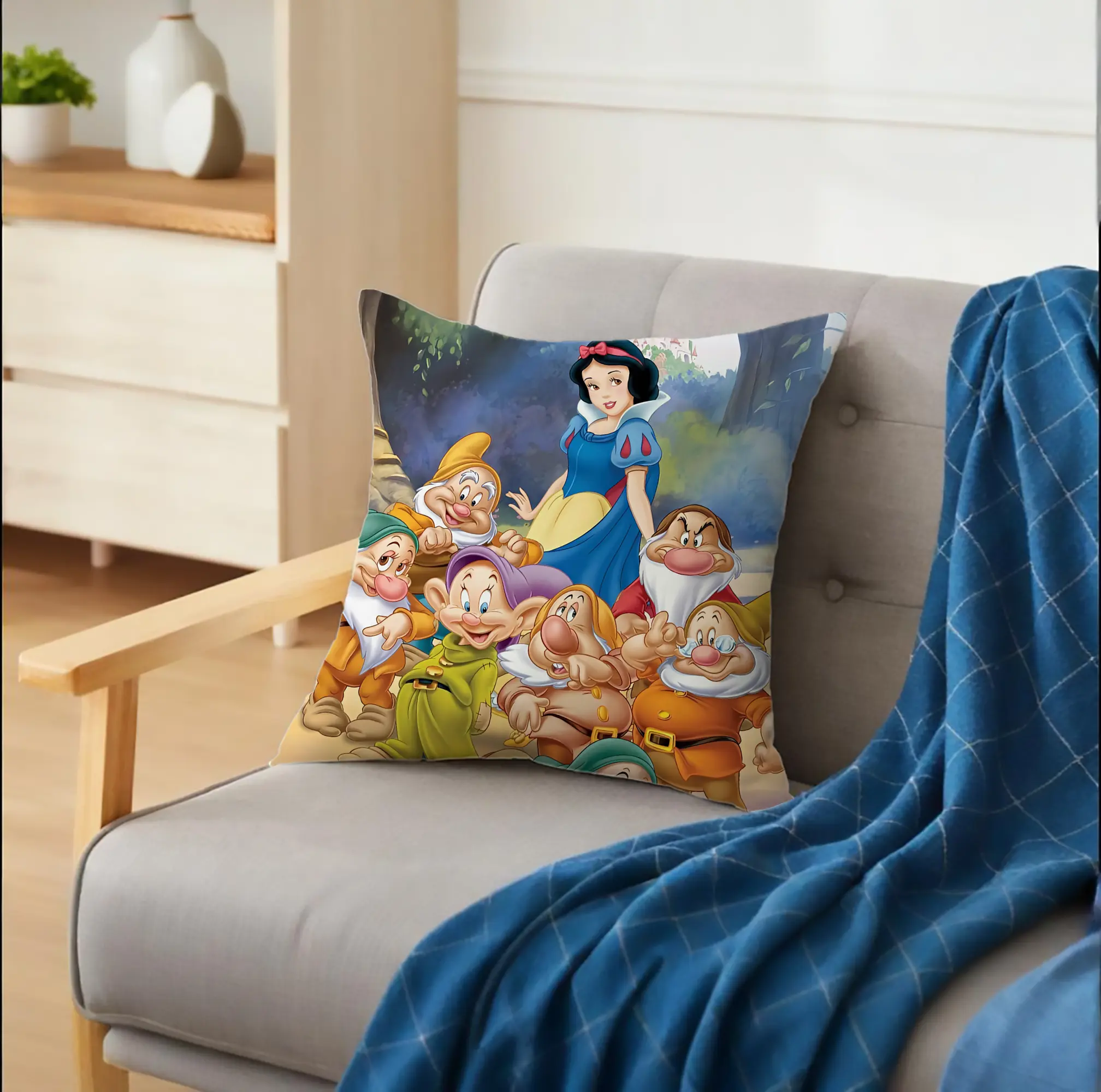 プリンセス 白雪姫＆七人の小人 森 ほっこり オリジナルデザイン