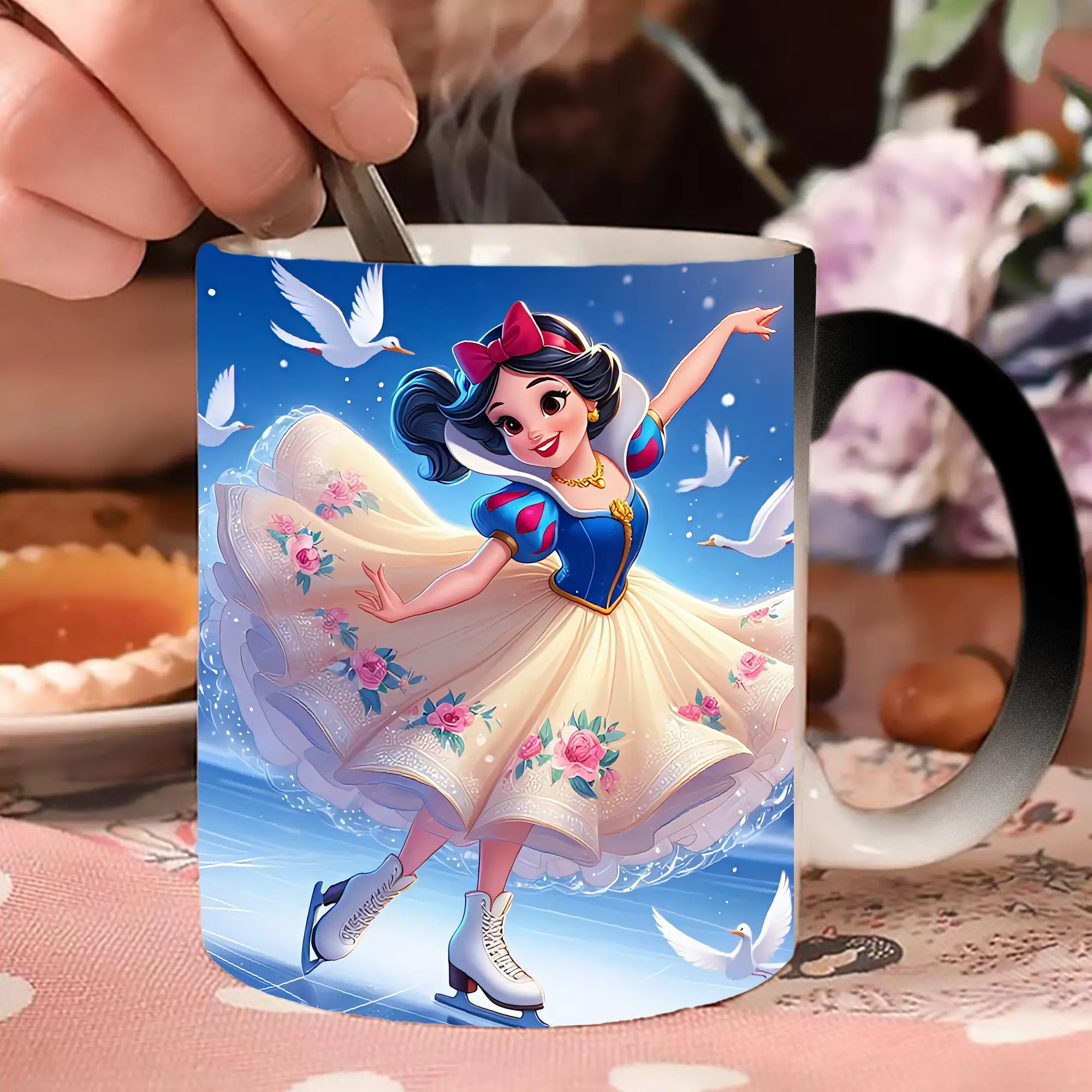 プリンセス 白雪姫 アイススケート エレガント オリジナルデザイン