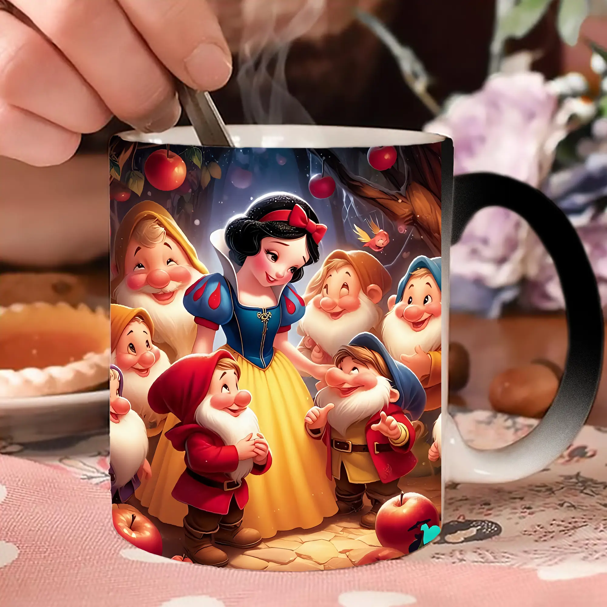 プリンセス 白雪姫＆小人たち りんご ほっこり オリジナルデザイン