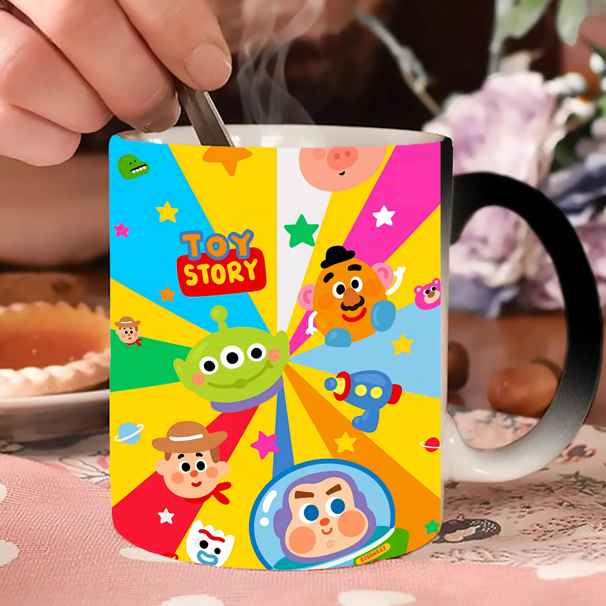 トイ・ストーリー リトルグリーンメン＆ポテトヘッド カラフル オリジナルデザイン