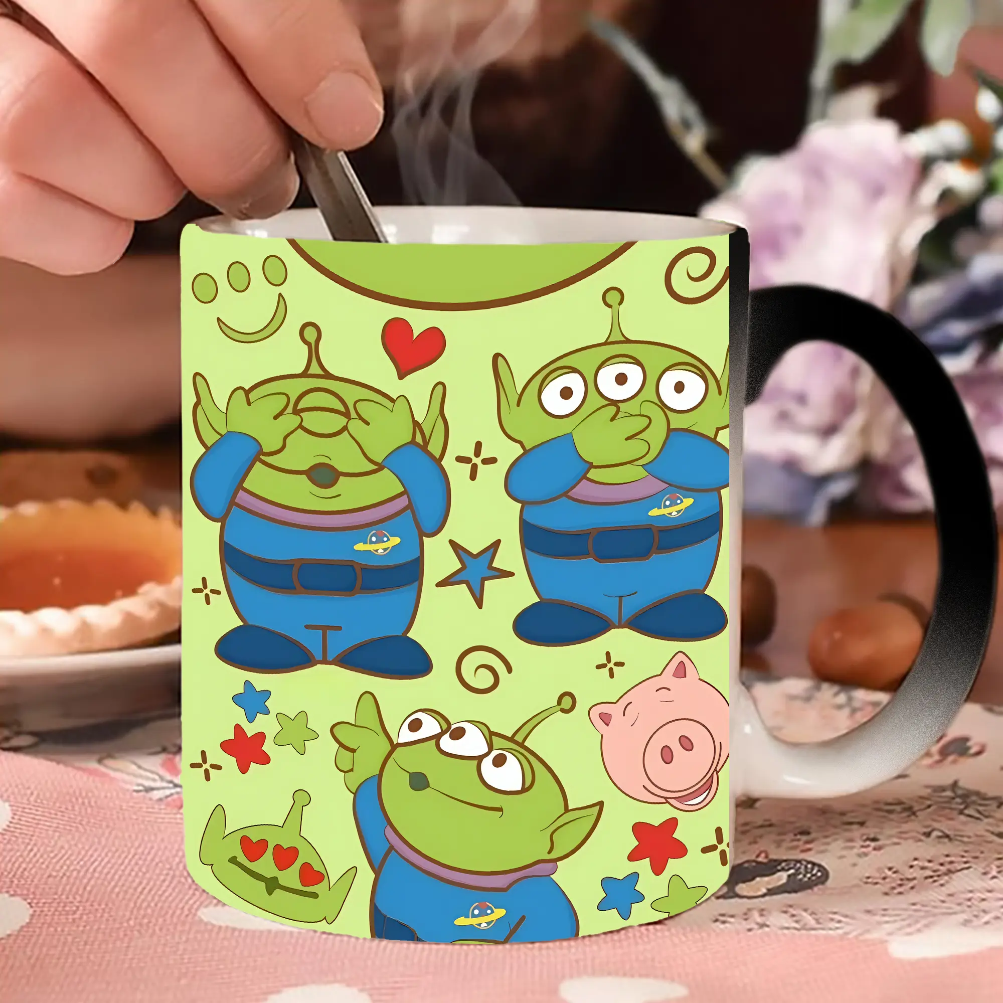 トイ・ストーリー リトルグリーンメン 星モチーフ ほのぼの オリジナルデザイン