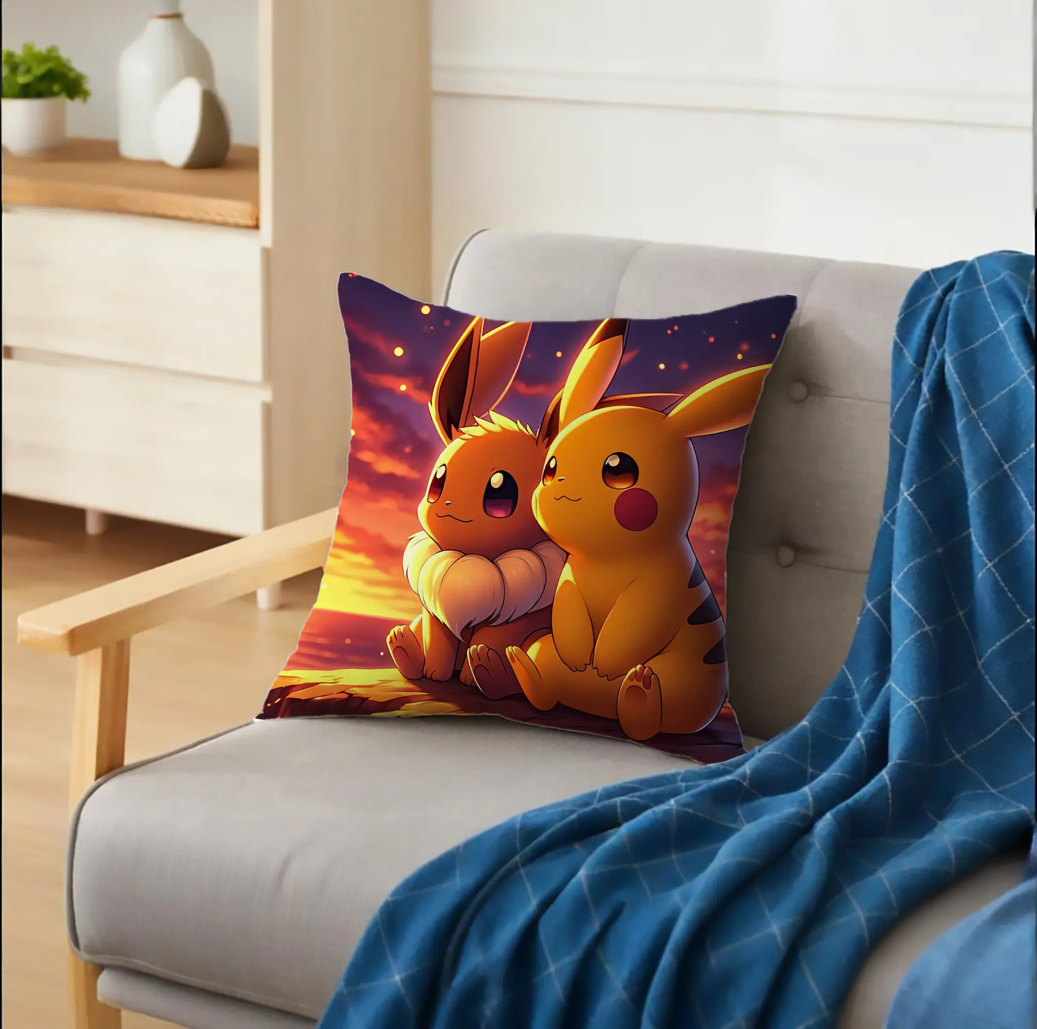 ポケモン ピカチュウ ハート カラフル オリジナルデザイン