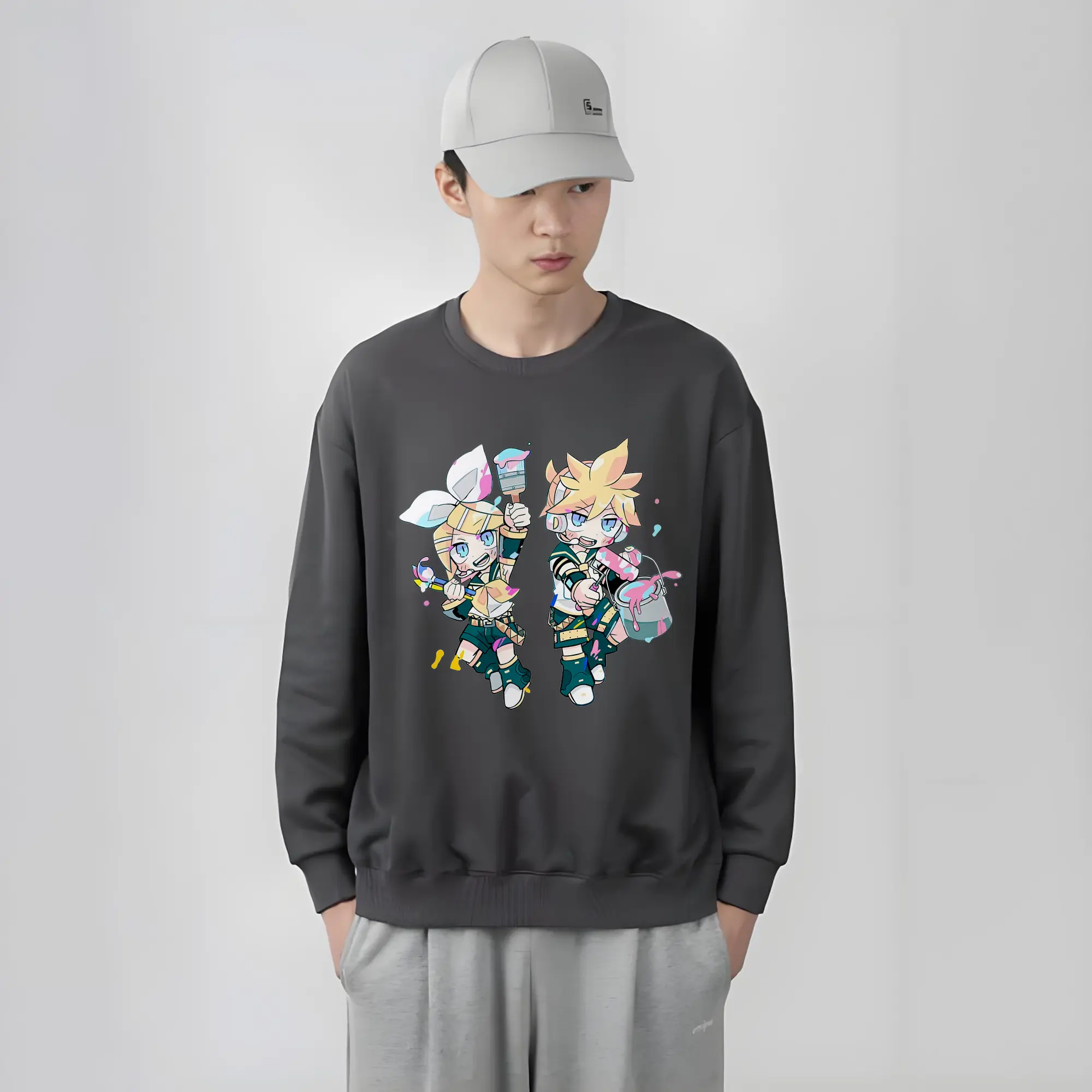 鏡音リン・レン 多彩なポーズ 生き生きとしたコンビ オリジナルデザイン