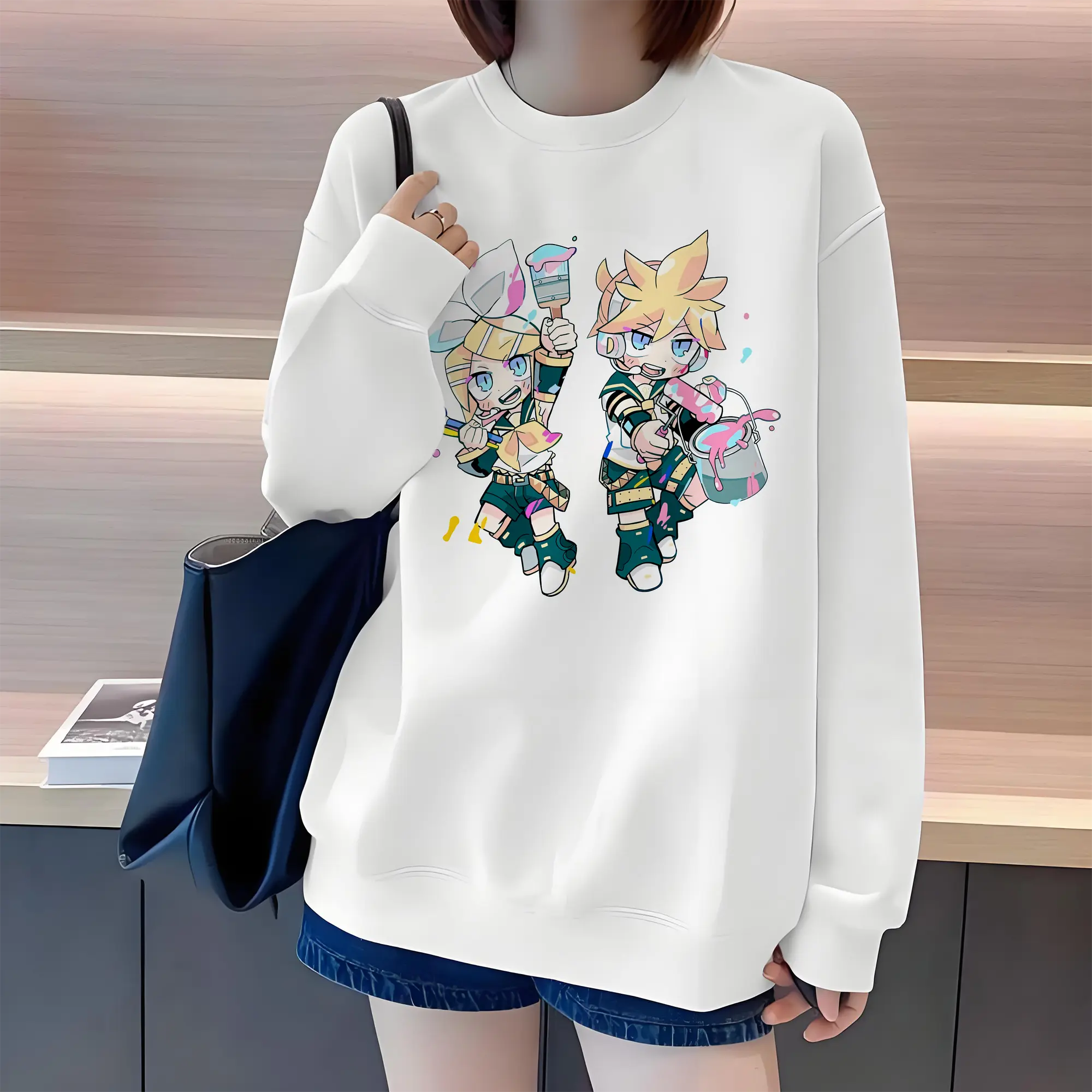 鏡音リン・レン 多彩なポーズ 生き生きとしたコンビ オリジナルデザイン