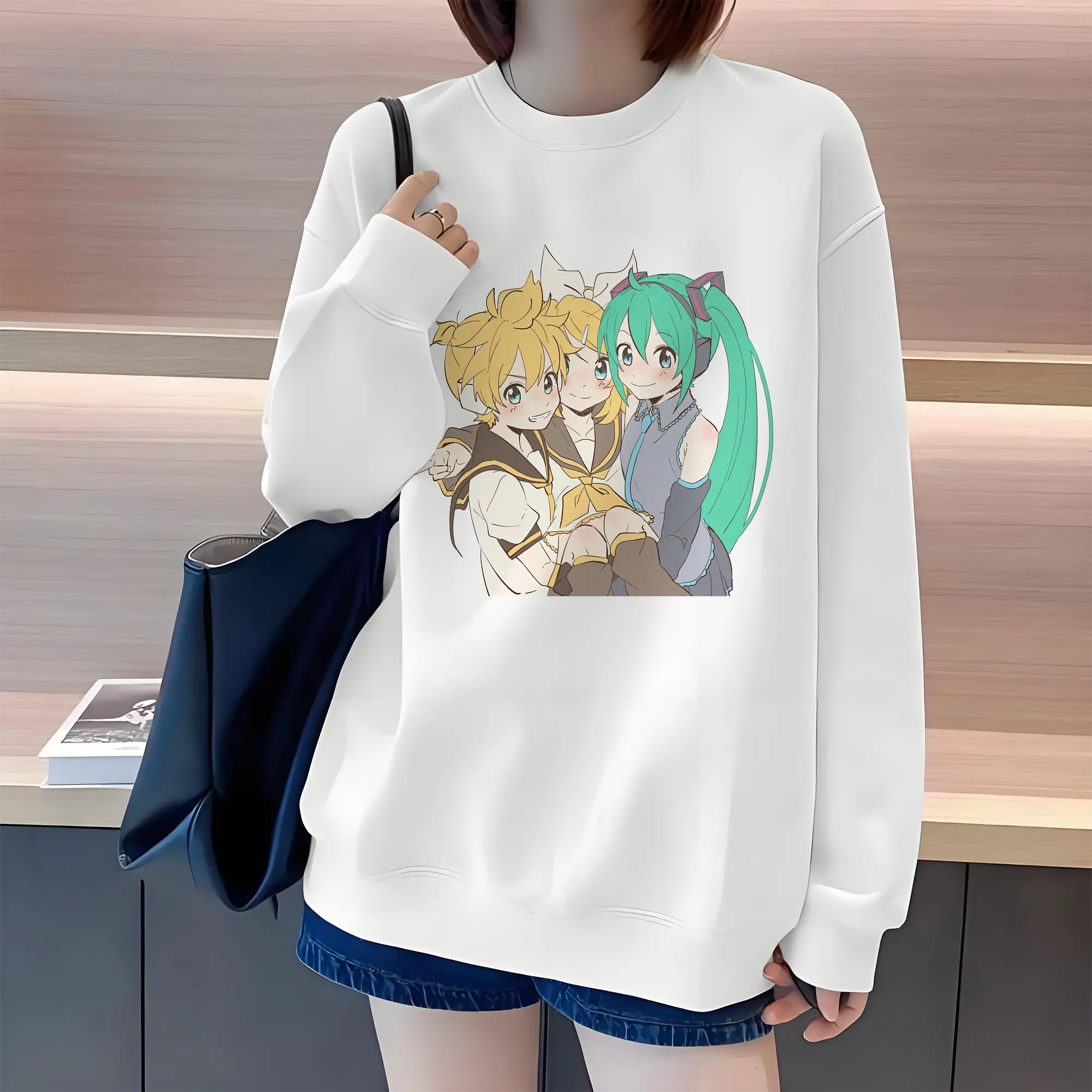 鏡音リン・レン と 初音ミク 可愛い萌え系コラボ オリジナルデザイン