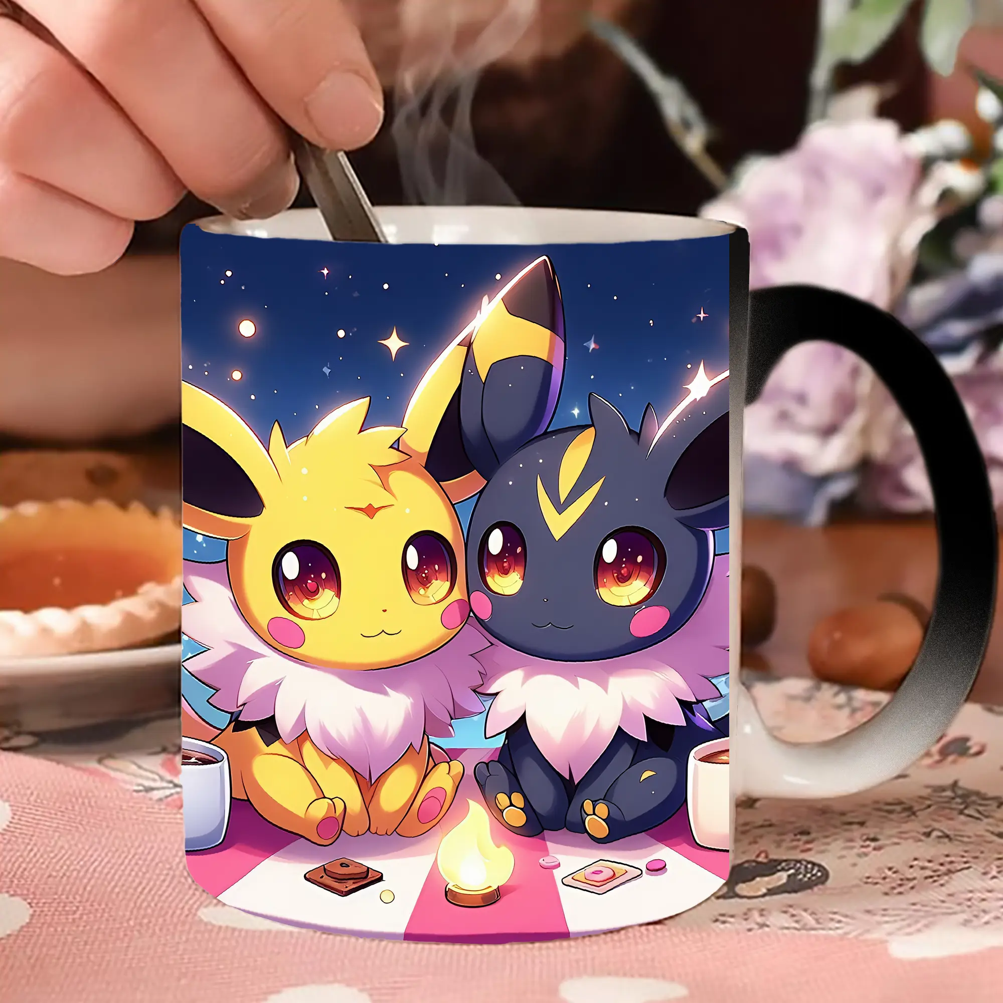 イーブイ サンダータイプ 星キラキラ ロマンチック オリジナルデザイン