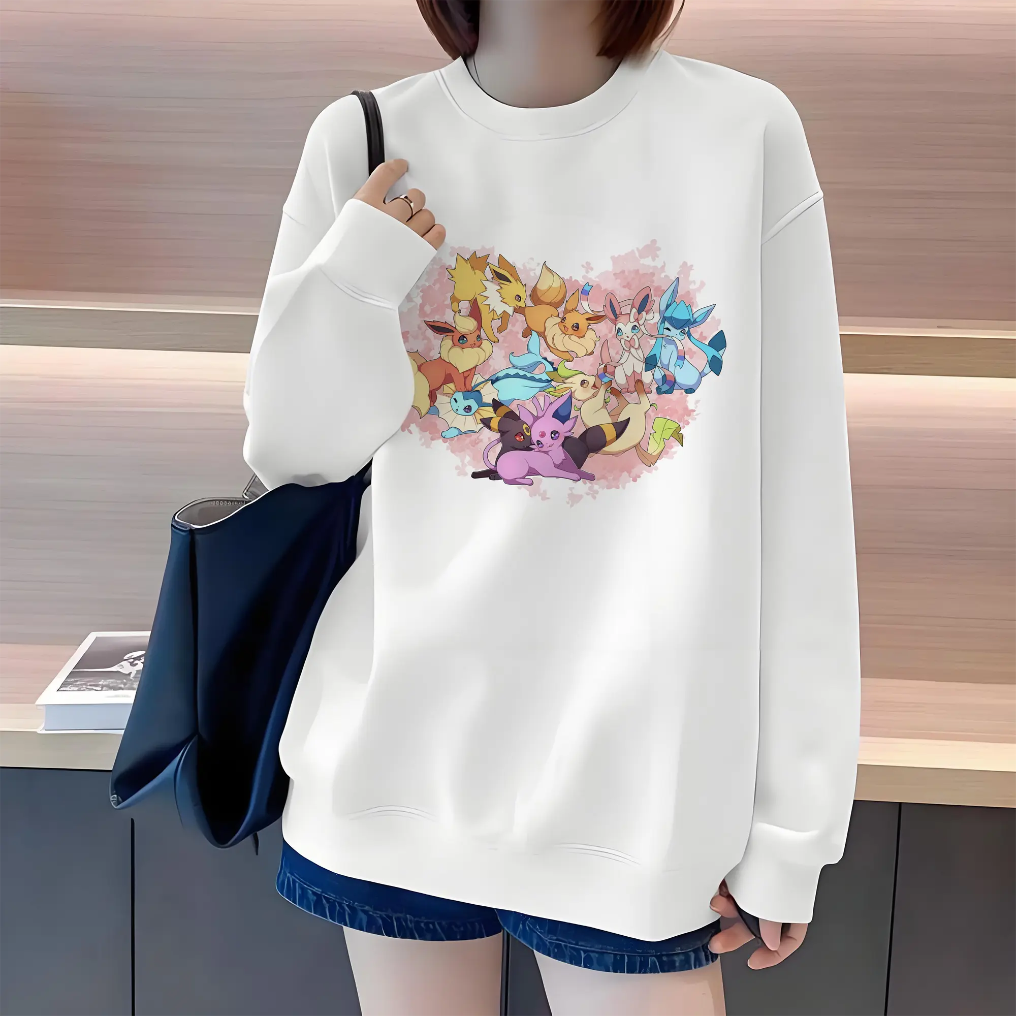 イーブイ進化系ブイズ集合桜デザイン