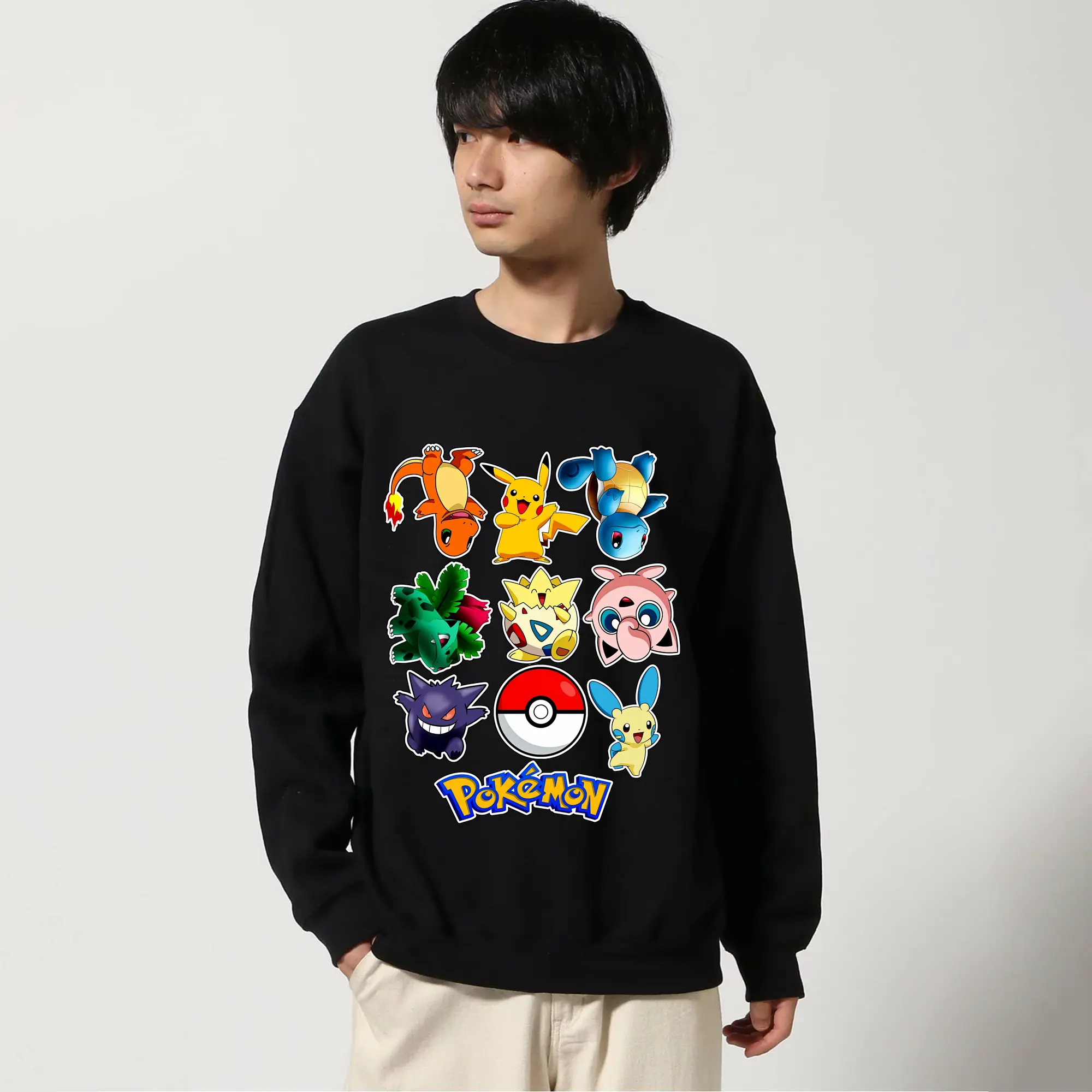 ポケモン 全キャラクター集合 モンスターボール 賑やか オリジナルデザイン