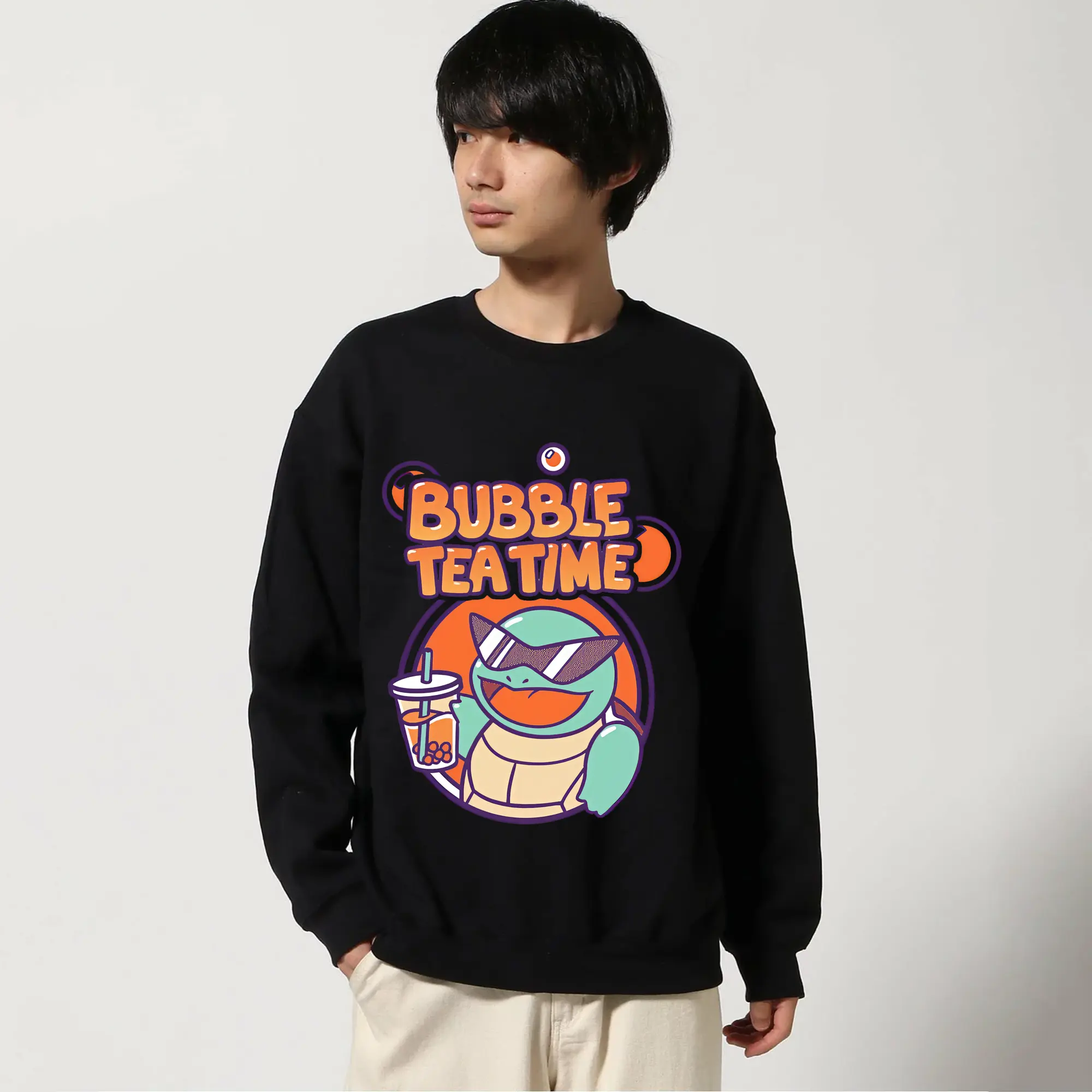 ポケモン ゼニガメ タピオカドリンク風 おしゃれ オリジナルデザイン