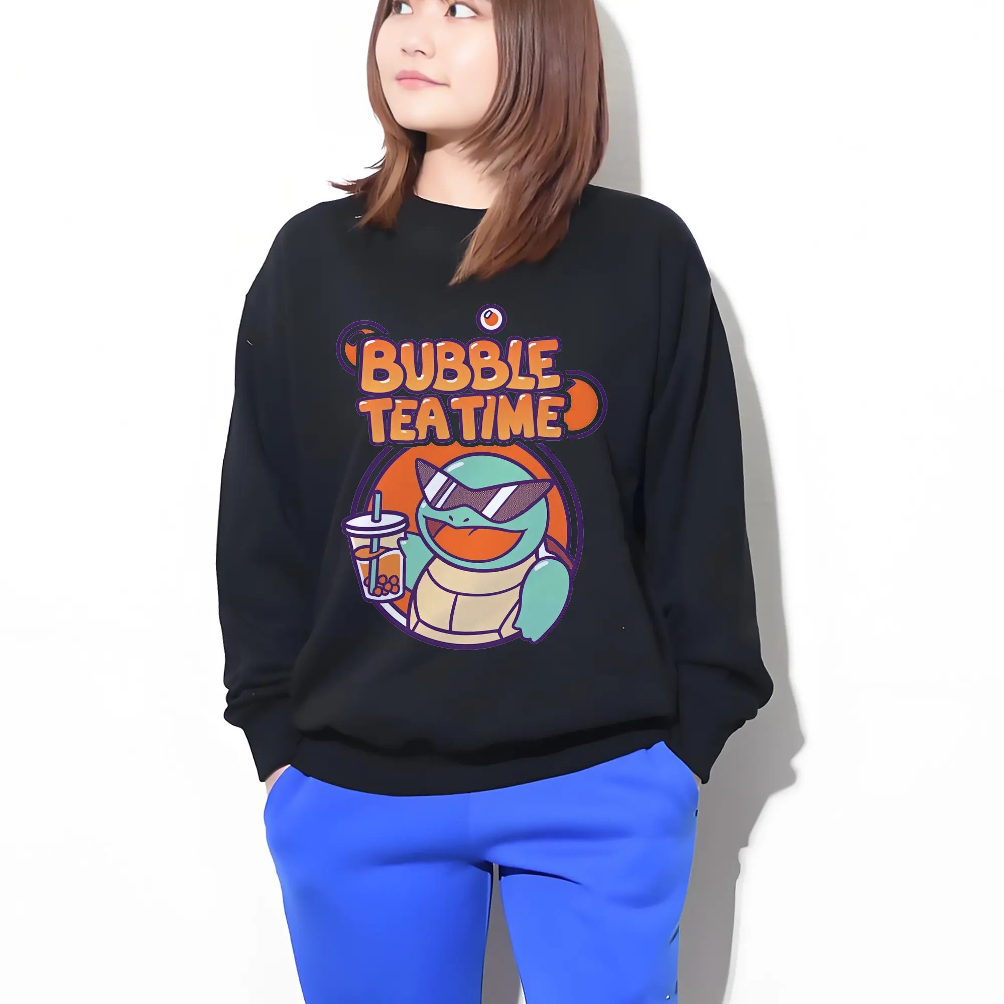 ポケモン ゼニガメ タピオカドリンク風 おしゃれ オリジナルデザイン