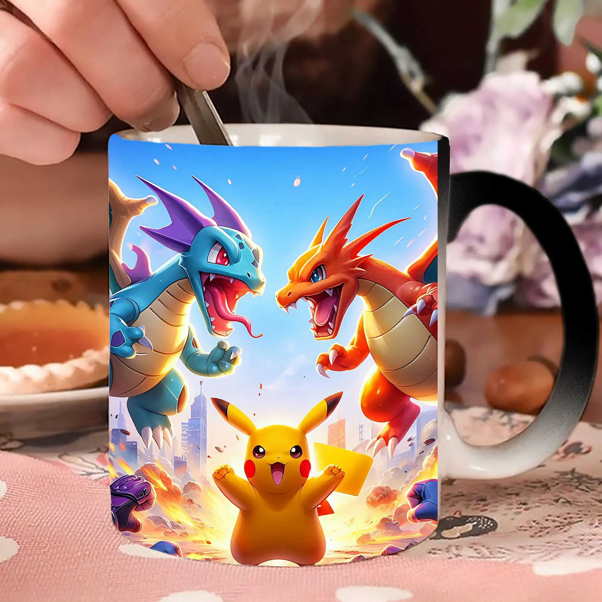 ポケモン ピカチュウ ドラゴンタイプ 戦闘雰囲気 オリジナルデザイン