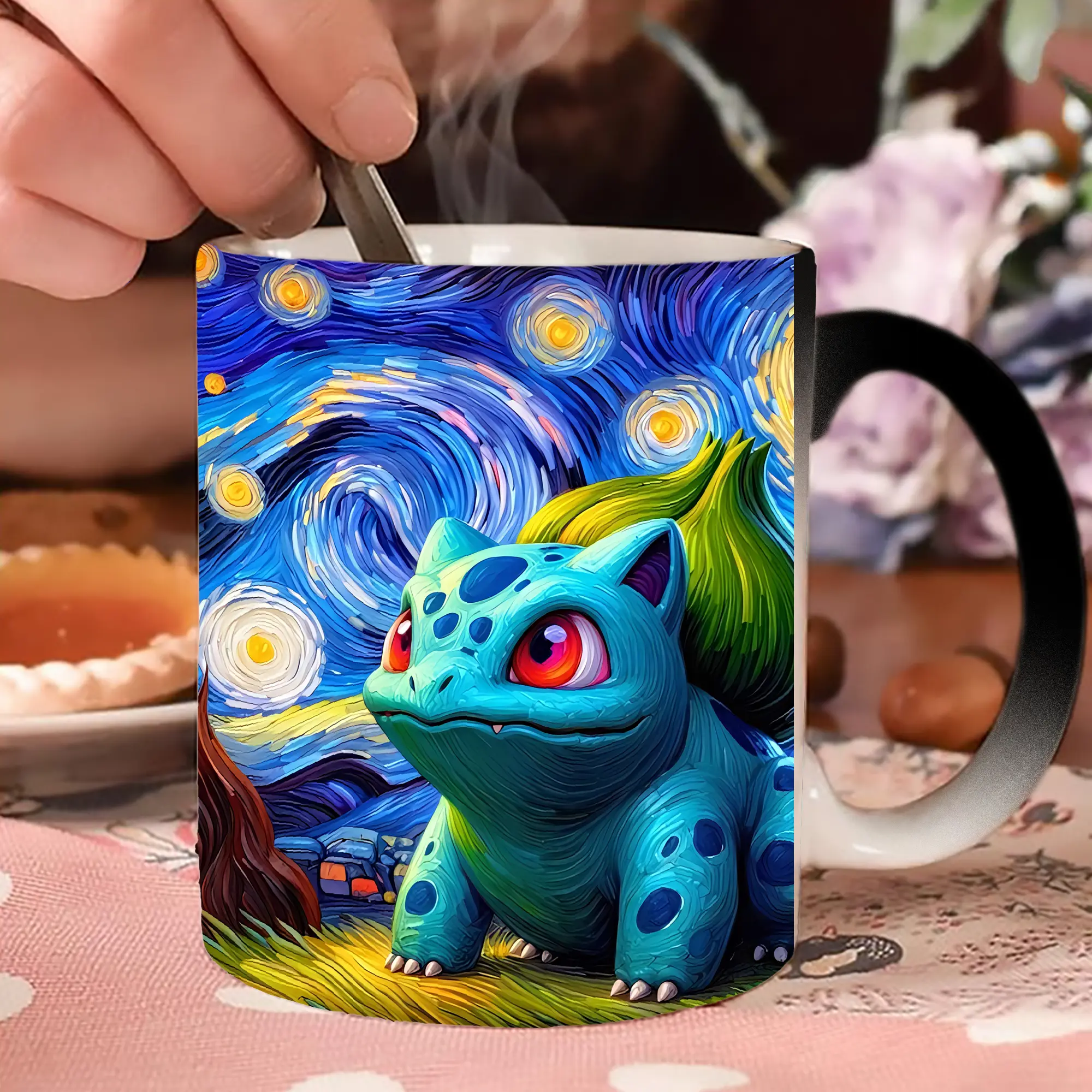 ポケモン フシギダネ 星空と月夜 ファンタジー オリジナルデザイン