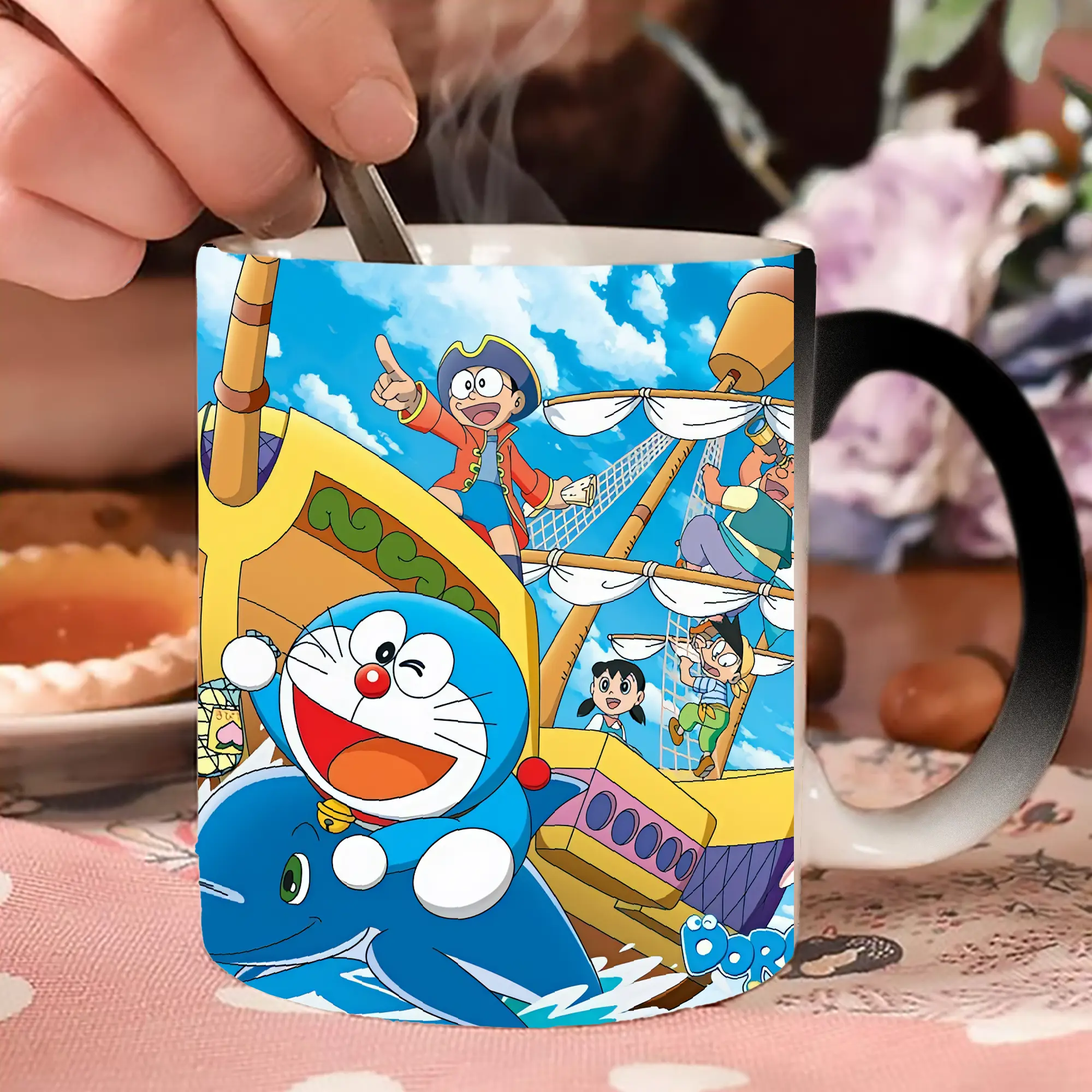 ドラえもん 全キャラクター 海洋で航海冒険 オリジナルデザイン