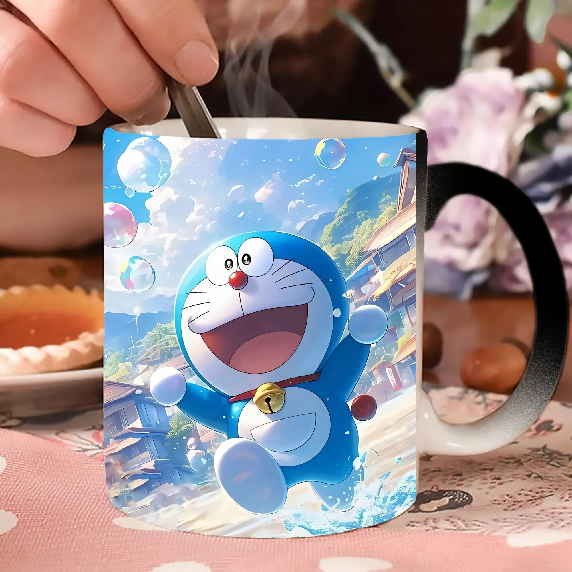 ドラえもん 海辺のバブル かわいい オリジナルデザイン