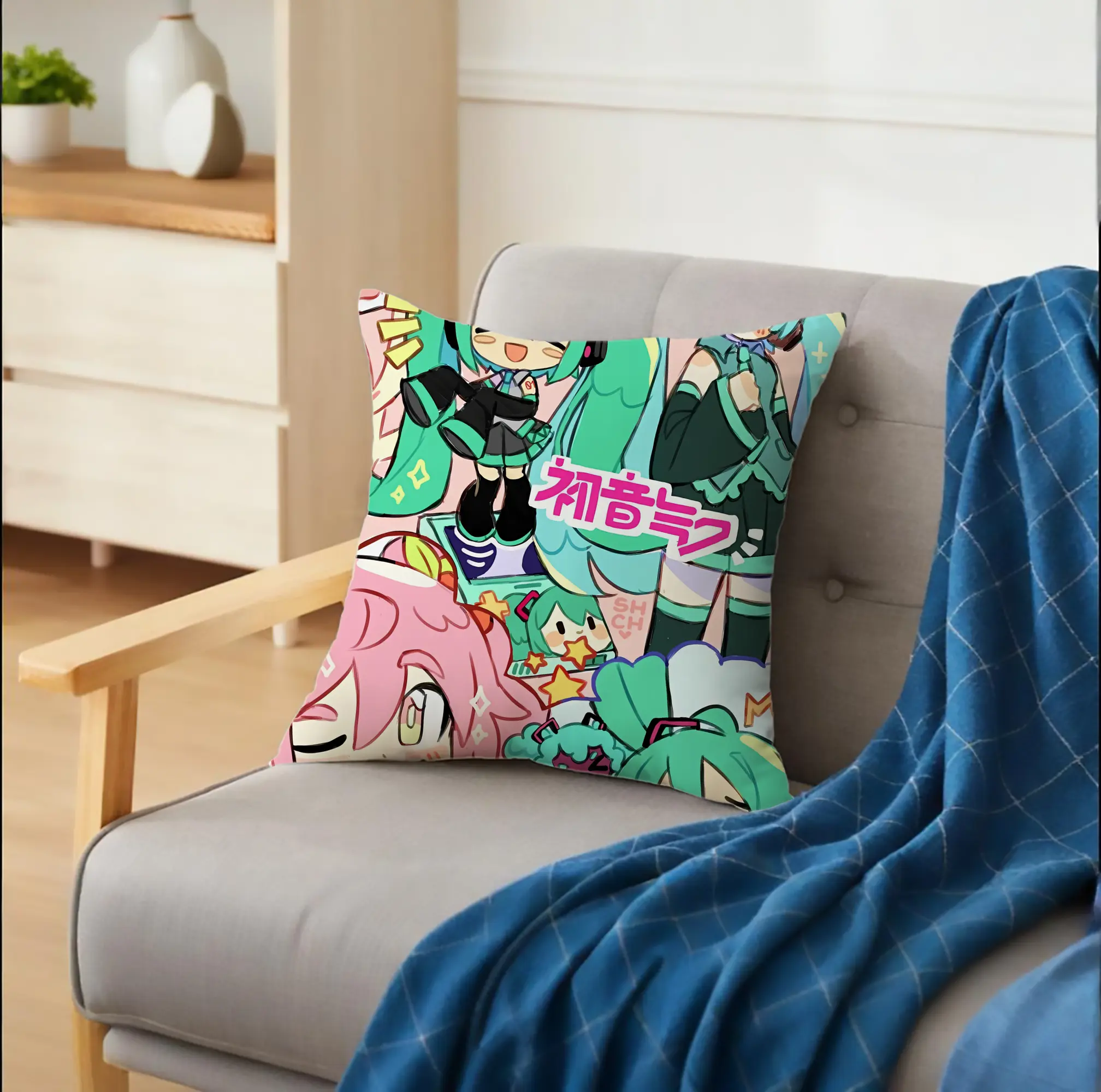 初音ミク初音ミ表情豊か元気オリジナルデザイン