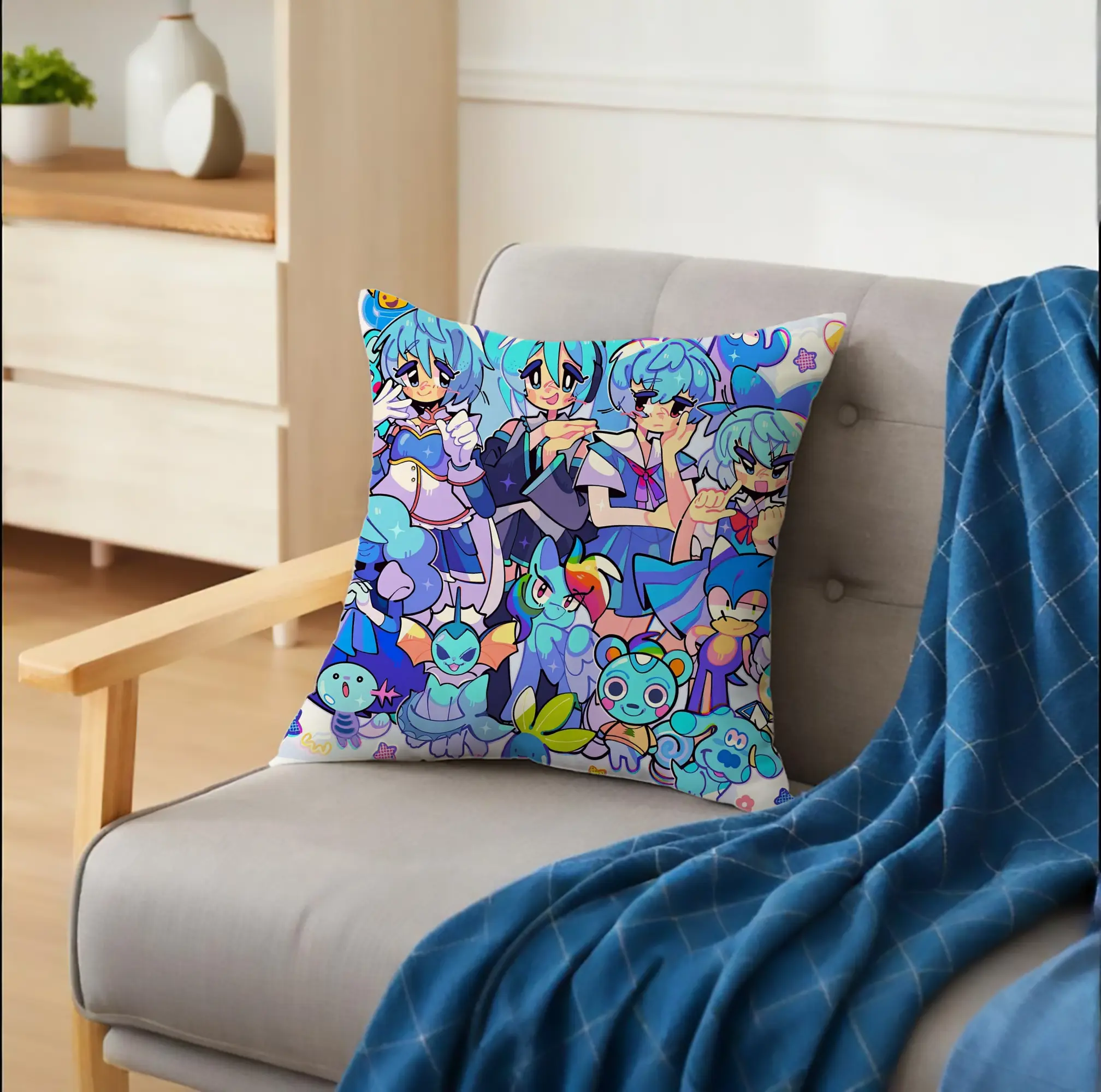 初音ミク・ソニックコラボカラフル鮮やかオリジナルデザイン