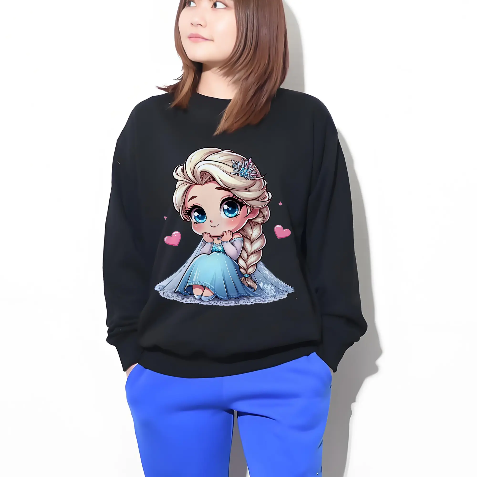 アナと雪の女王 エルサ デフォルメディズニープリンセス ピンクハート スイート オリジナルデザイン