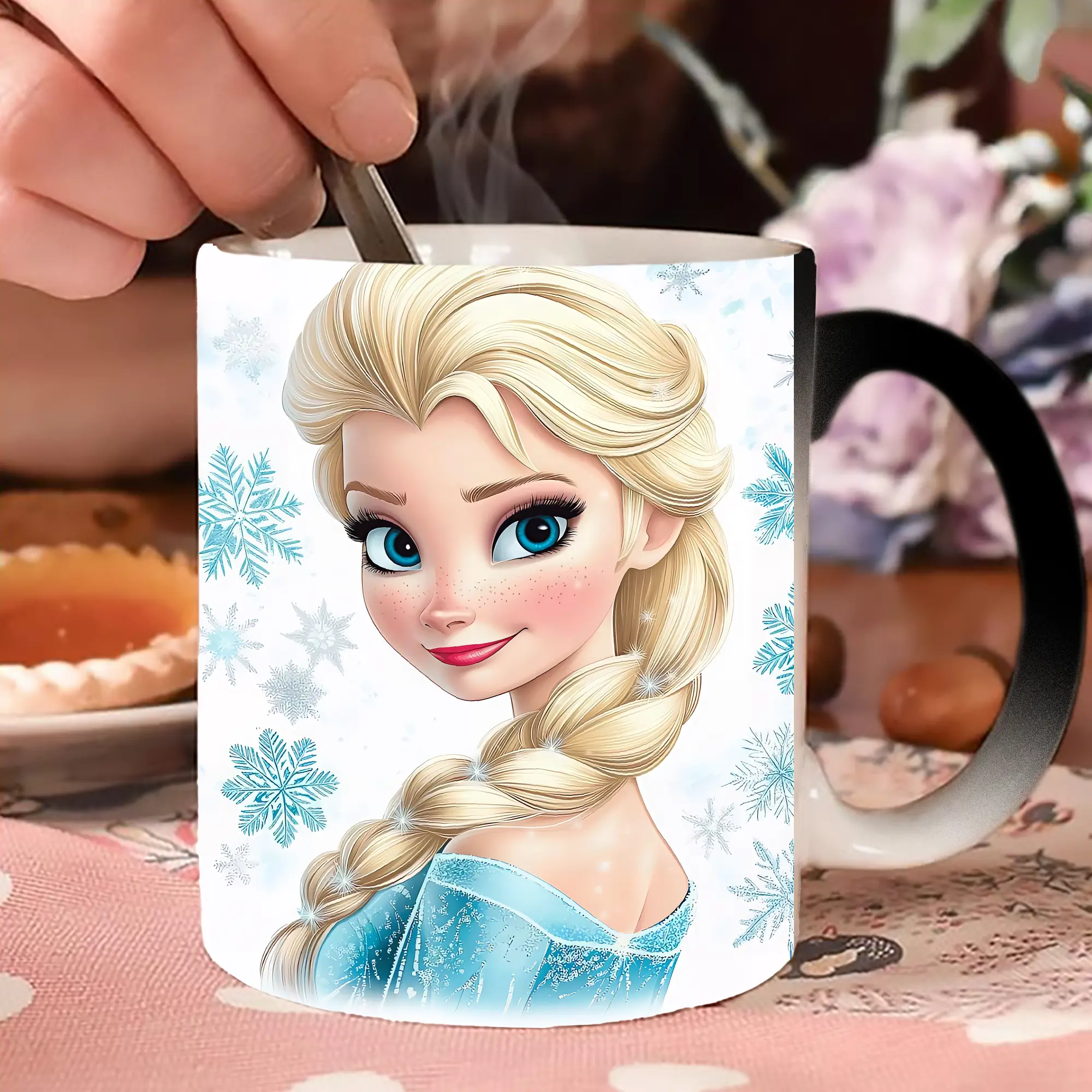 アナと雪の女王 エルサ 雪のモチーフ 優雅オリジナルデザイン