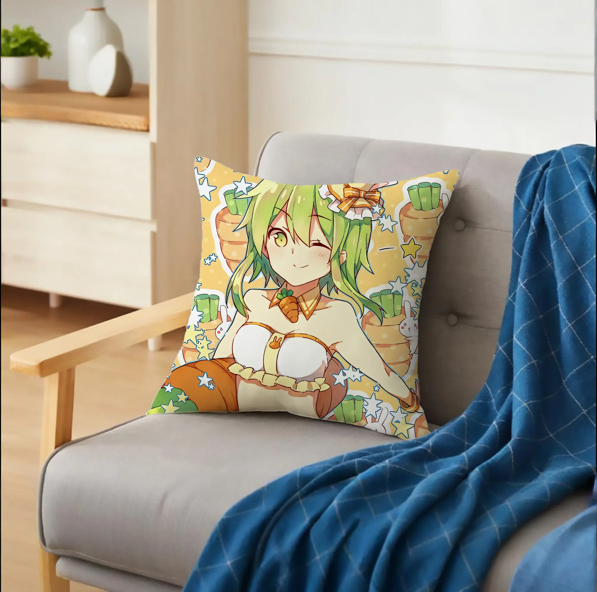 VOCALOID GUMI にんじんモチーフ ダイナミックポーズ セクシー オリジナルデザイン