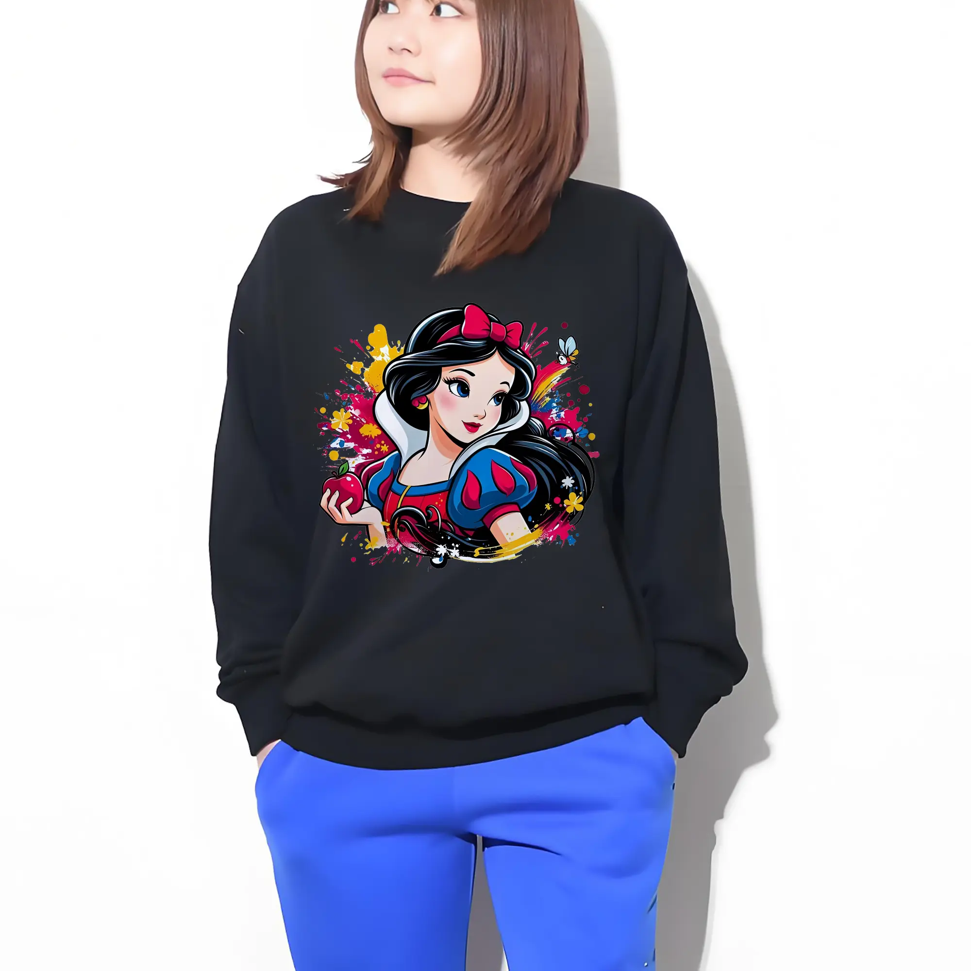 プリンセス 白雪姫 りんご＆カラフルな蝶 オリジナルデザイン