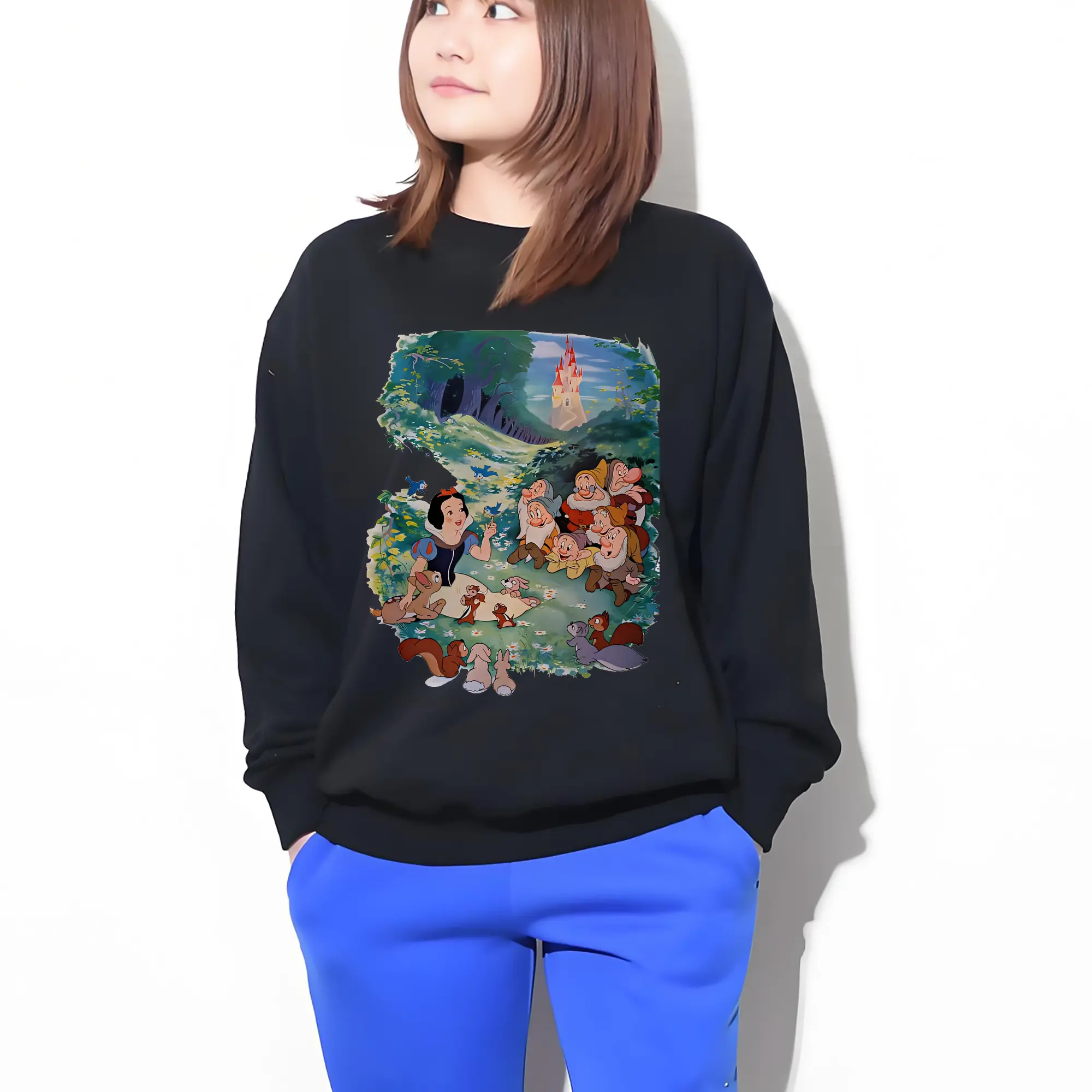 プリンセス 白雪姫＆七人の小人 森 ほっこり オリジナルデザイン