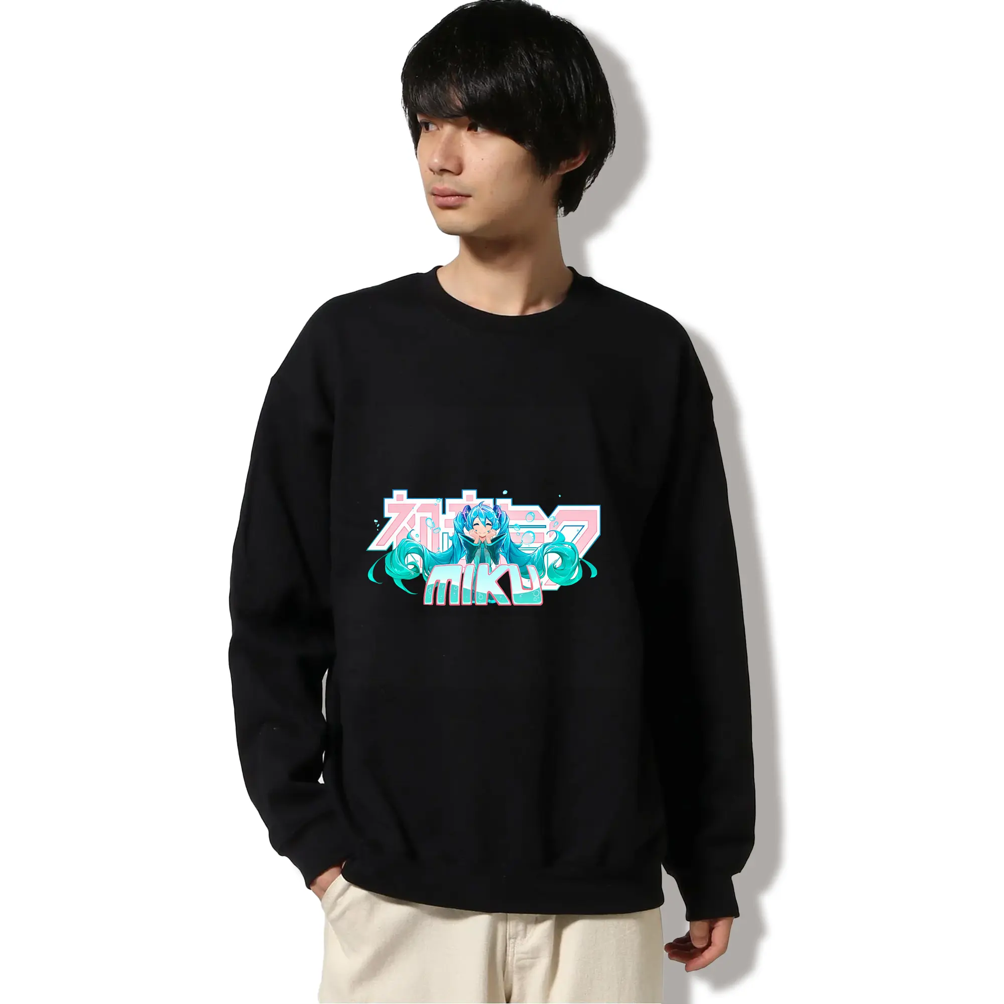 初音ミク初音ミク カワイイ泡アクセント オリジナルデザイン