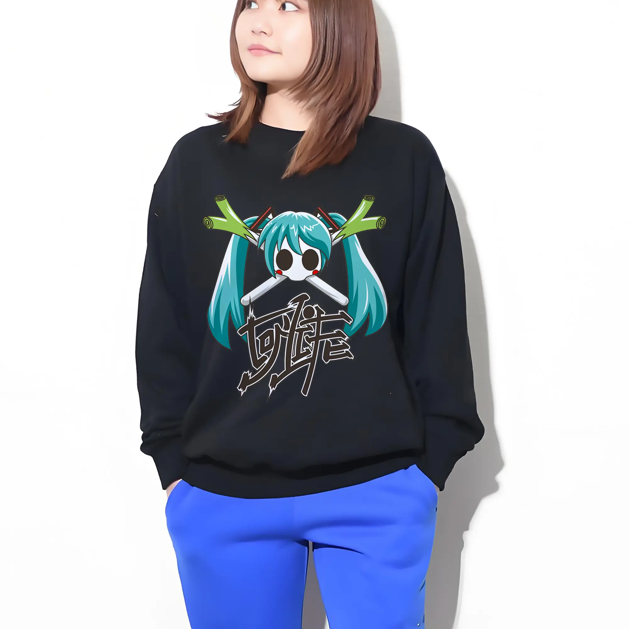 初音ミク 暗黒風クール 髑髏 オリジナルデザイン