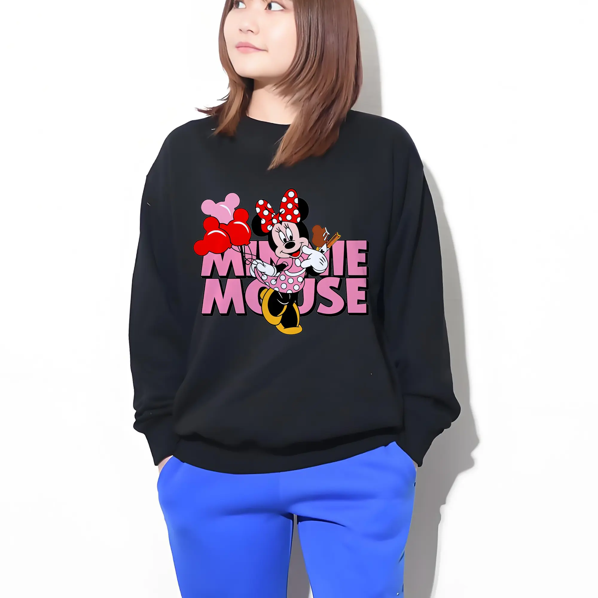 ミニーマウス ロゴデザイン ポップアート