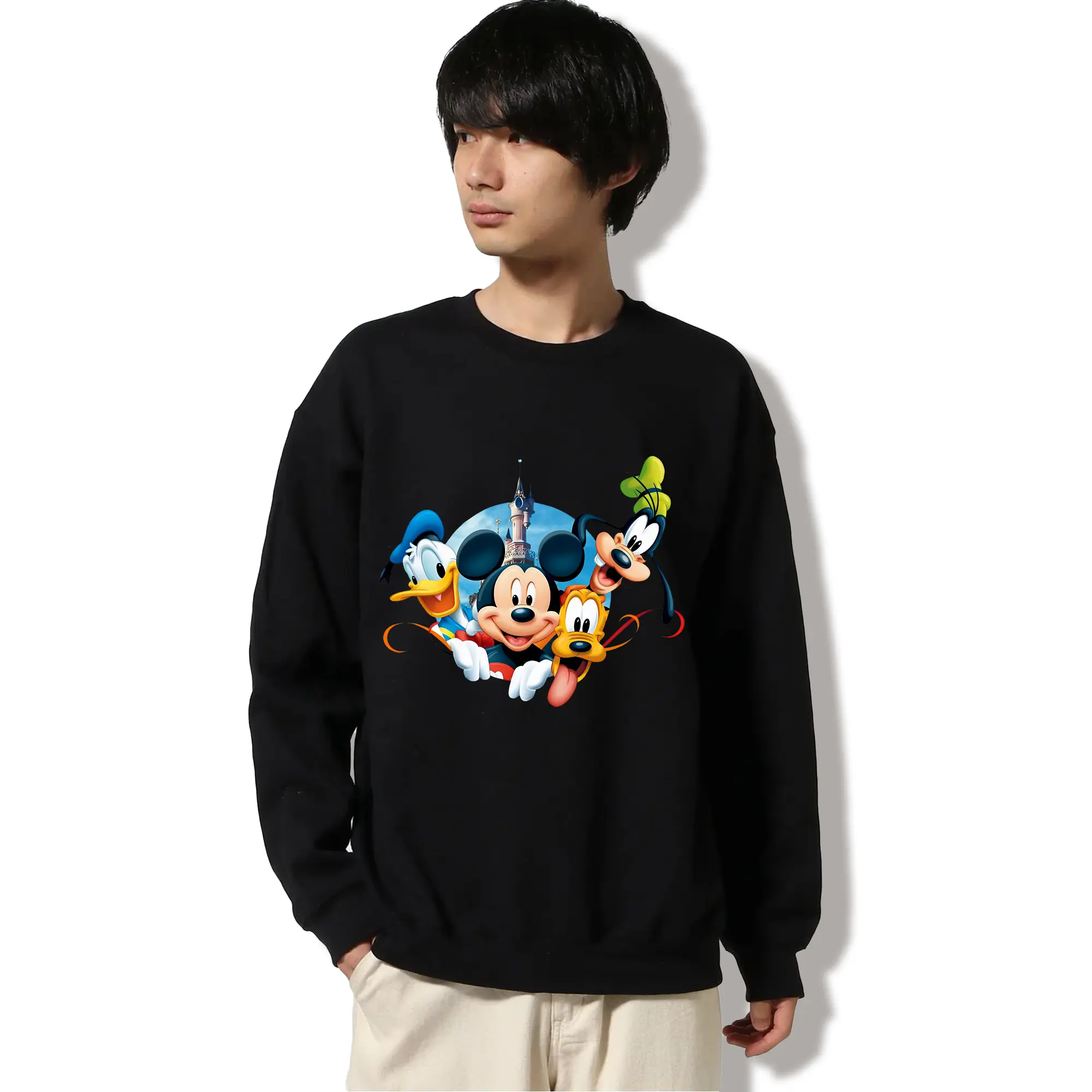 ミッキー フレンズ 集合デザイン クラシックアート