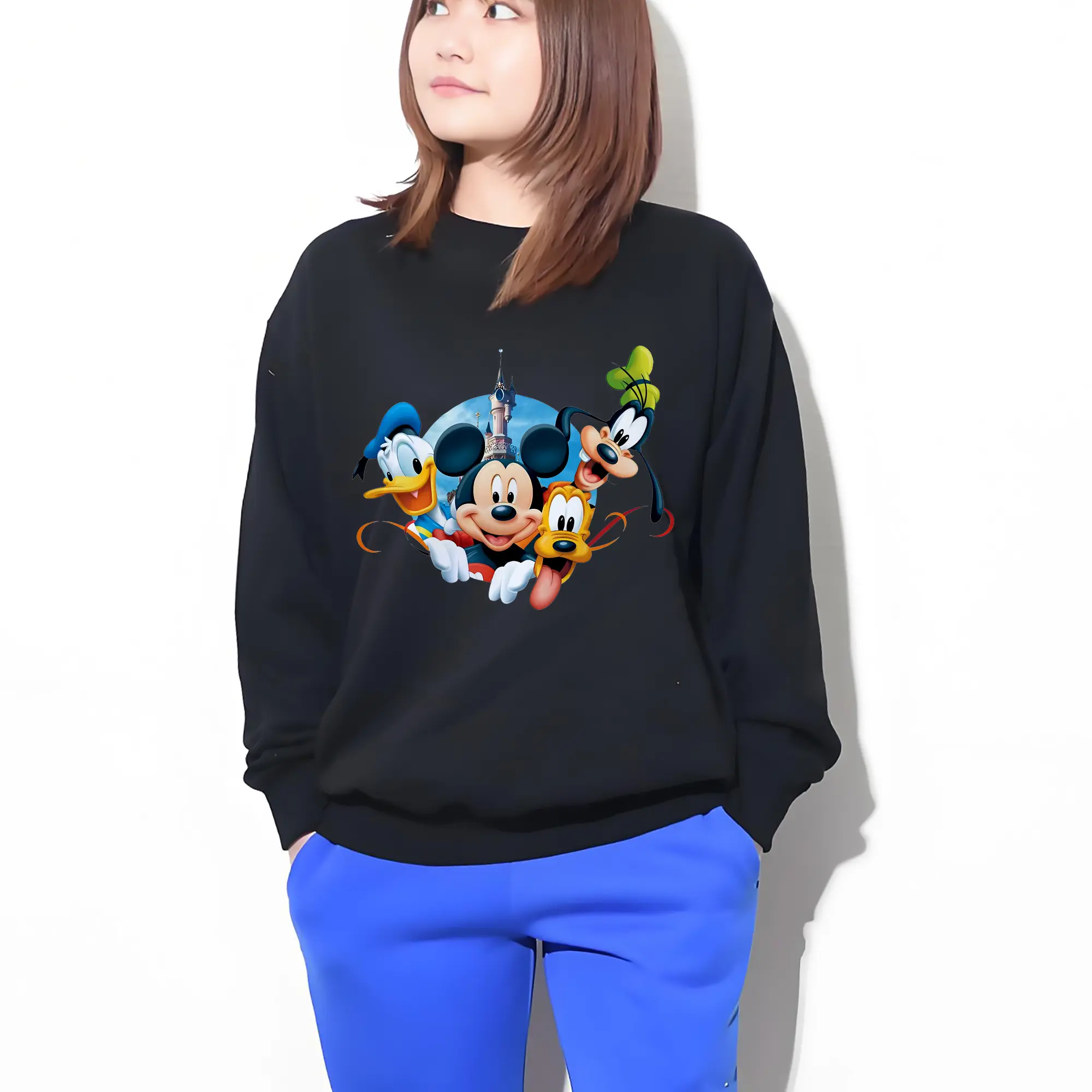 ミッキー フレンズ 集合デザイン クラシックアート