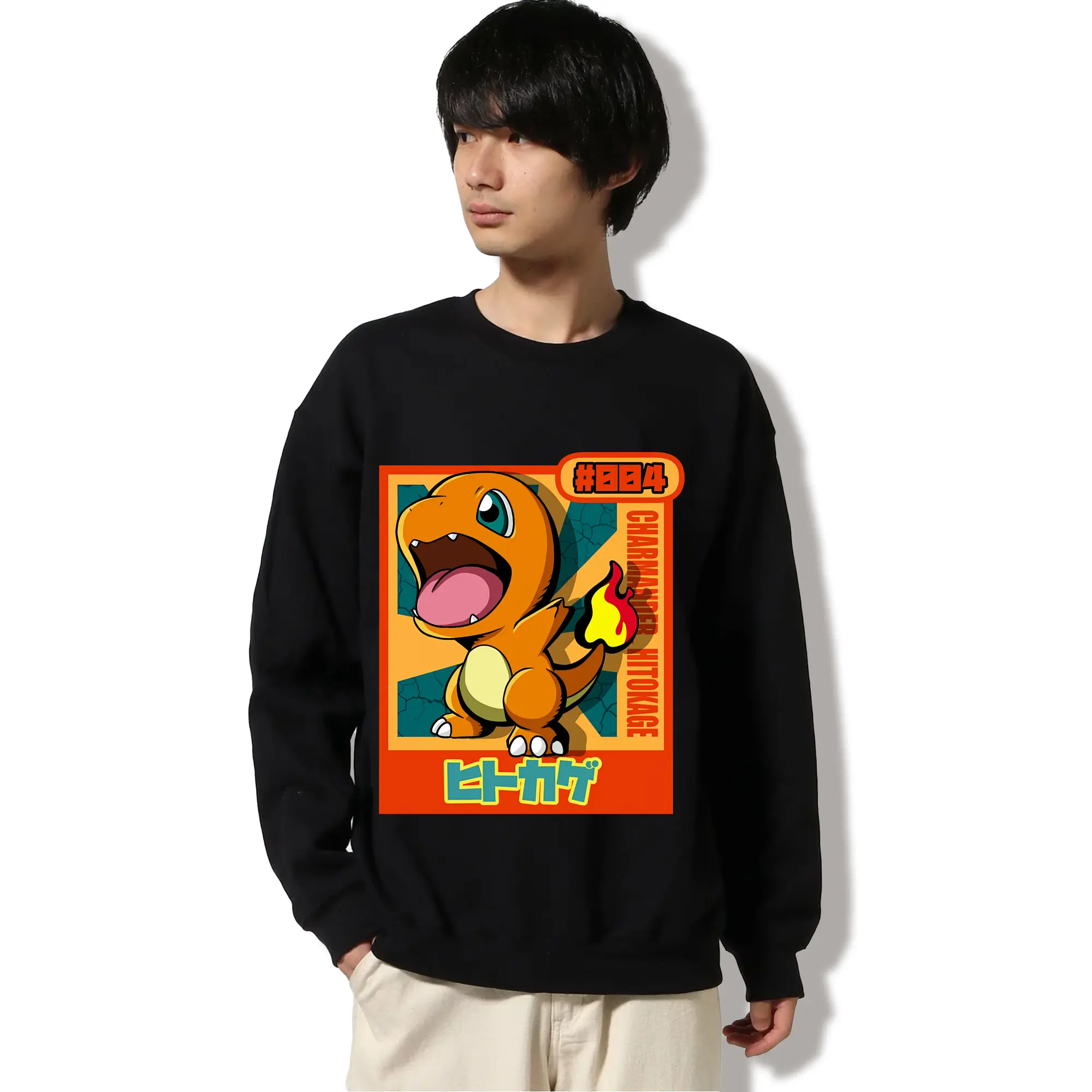 ポケモン ヒトカゲ 炎の元気 オリジナルデザイン