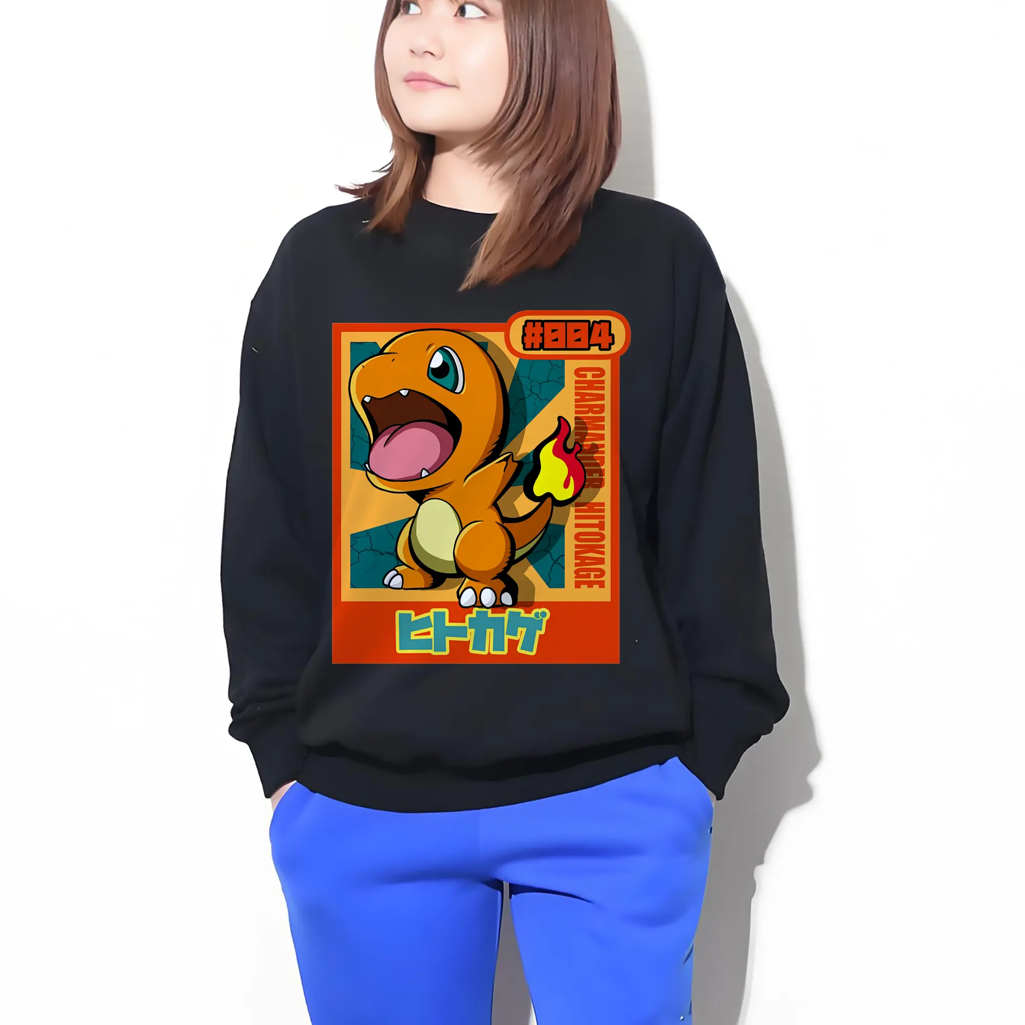 ポケモン ヒトカゲ 炎の元気 オリジナルデザイン