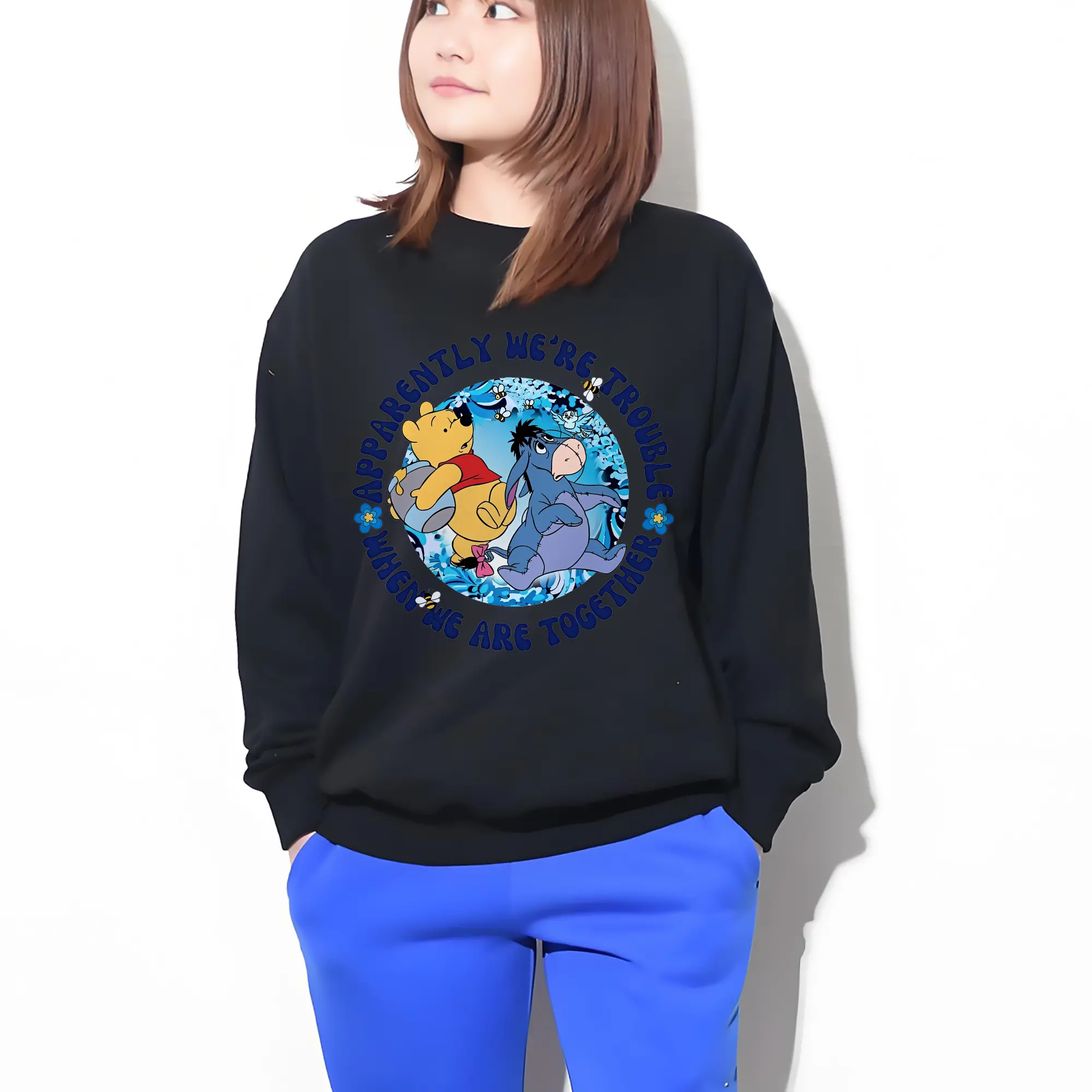 ディズニー くまのプーさん イーヨー 丸型オリジナルデザイン