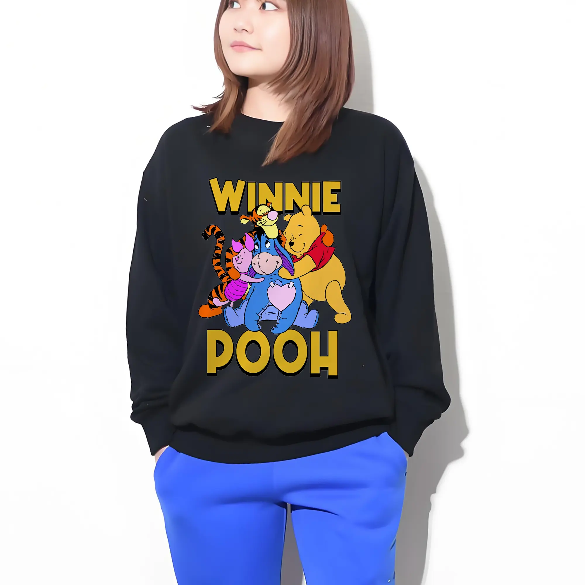 ディズニー くまのプーさん イーヨー ティガー ピグレット キャラクター集合 オリジナルデザイン