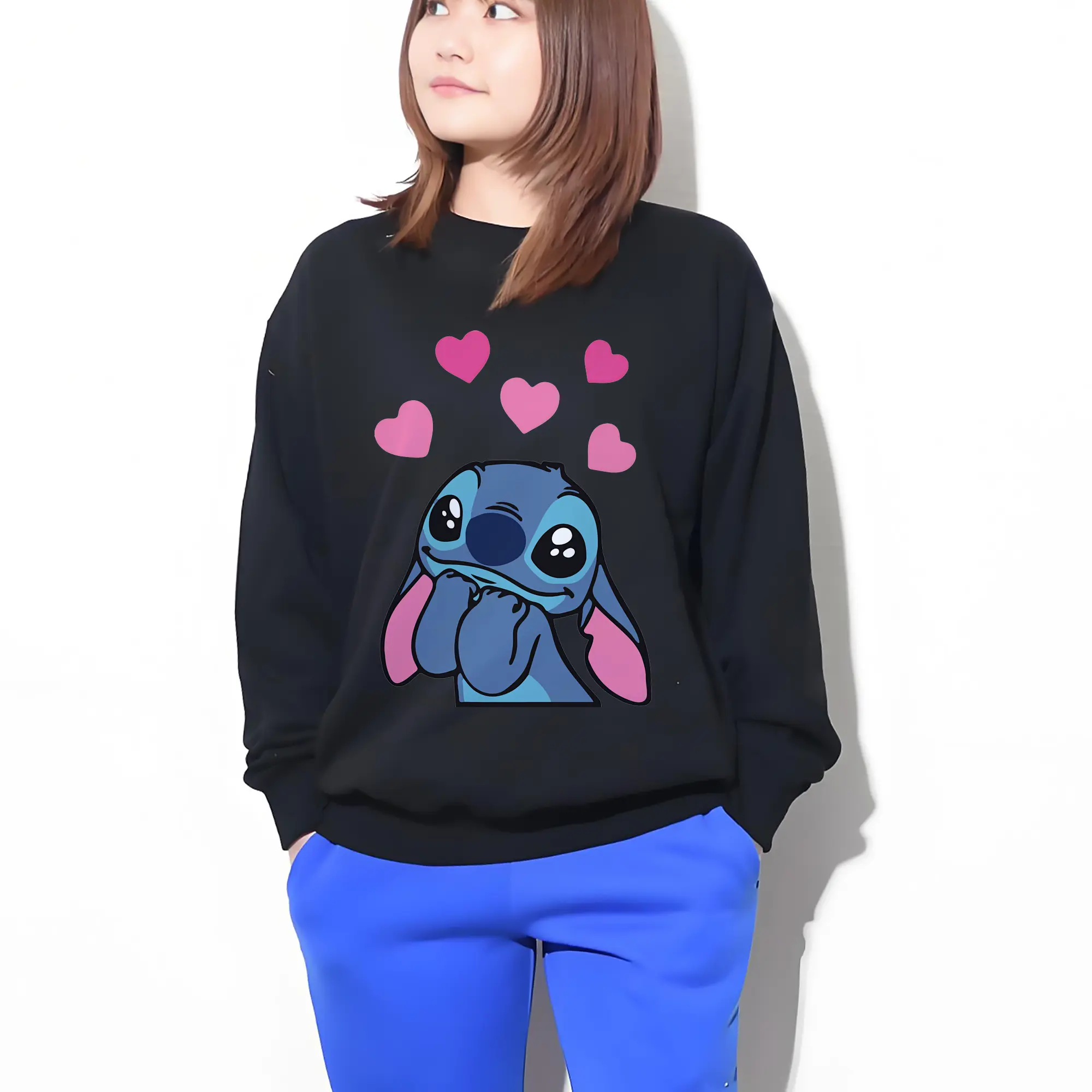 ディズニー スティッチ ハート シンプル オリジナルデザイン