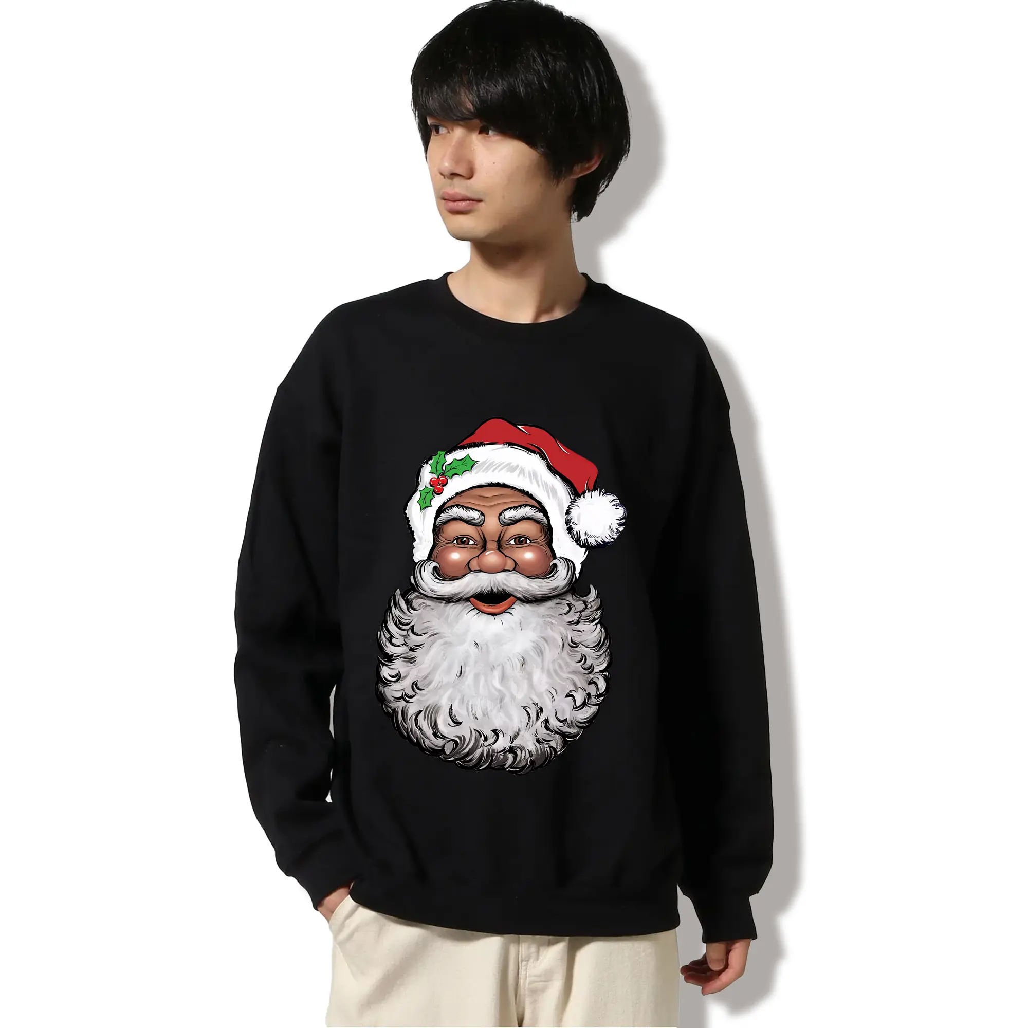 サンタクロース顔アイコン 特別限定