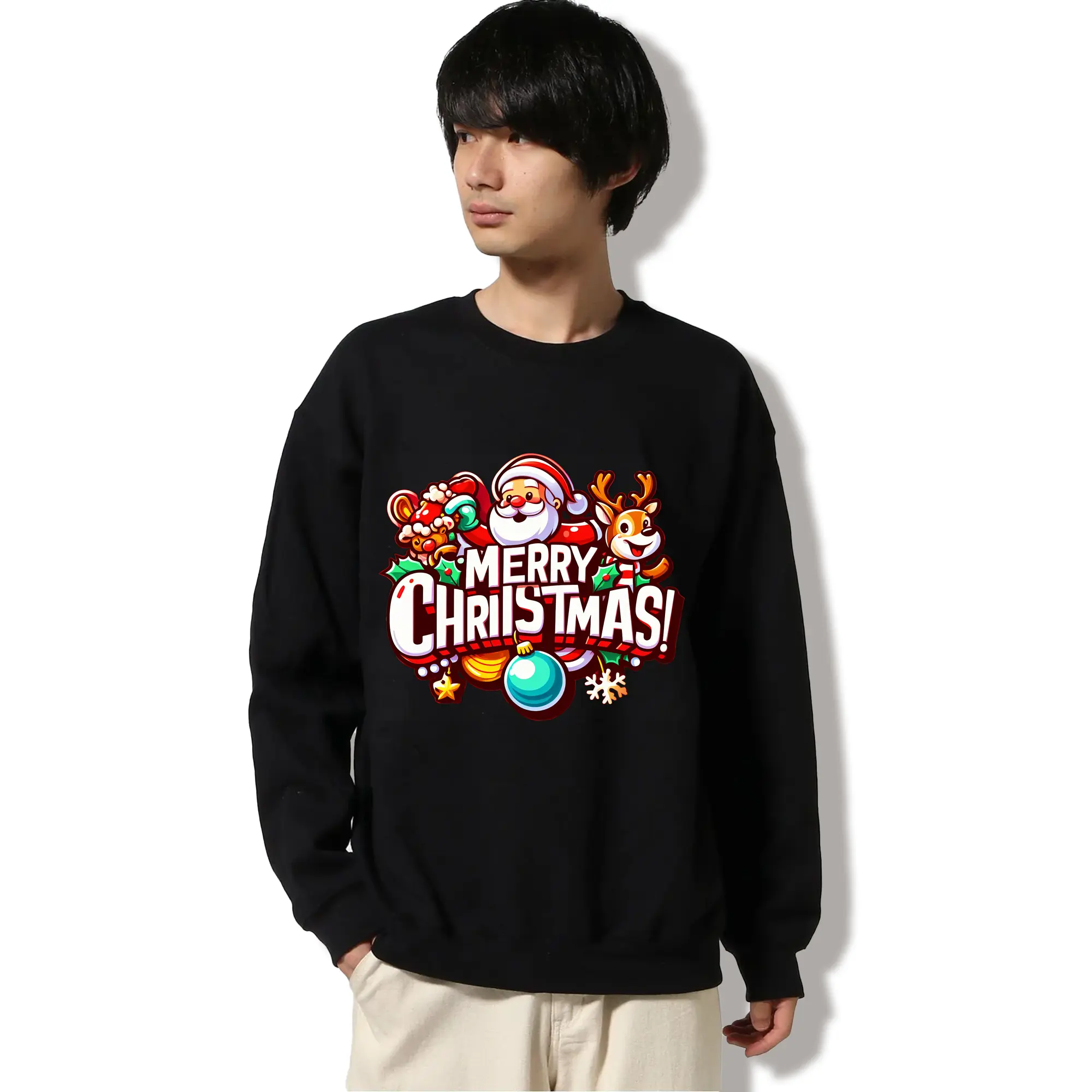 サンタとトナカイ メリークリスマス 特別限定